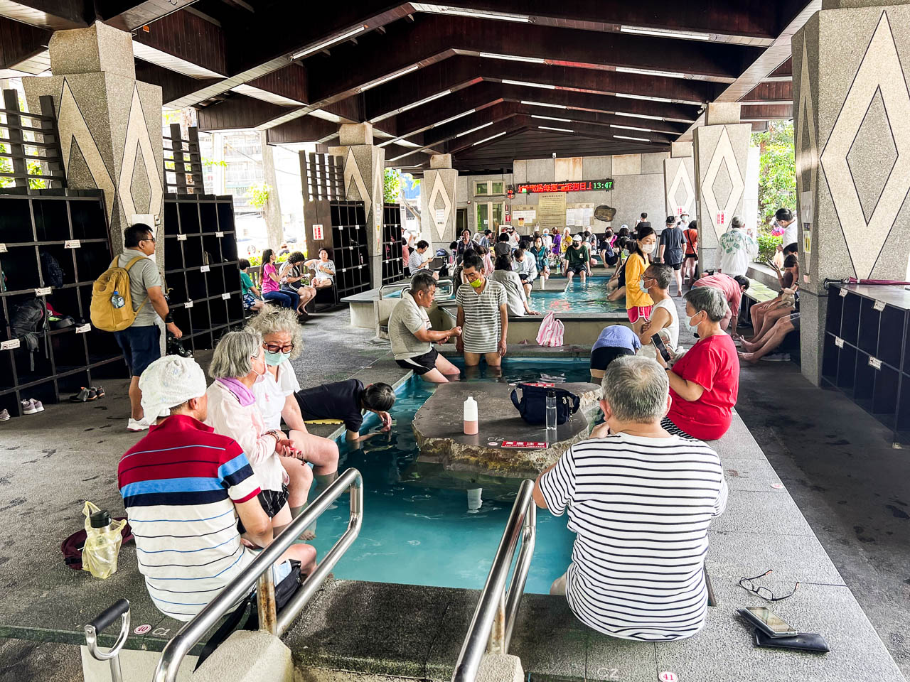 北投溫泉,北投復興公園泡腳溫泉