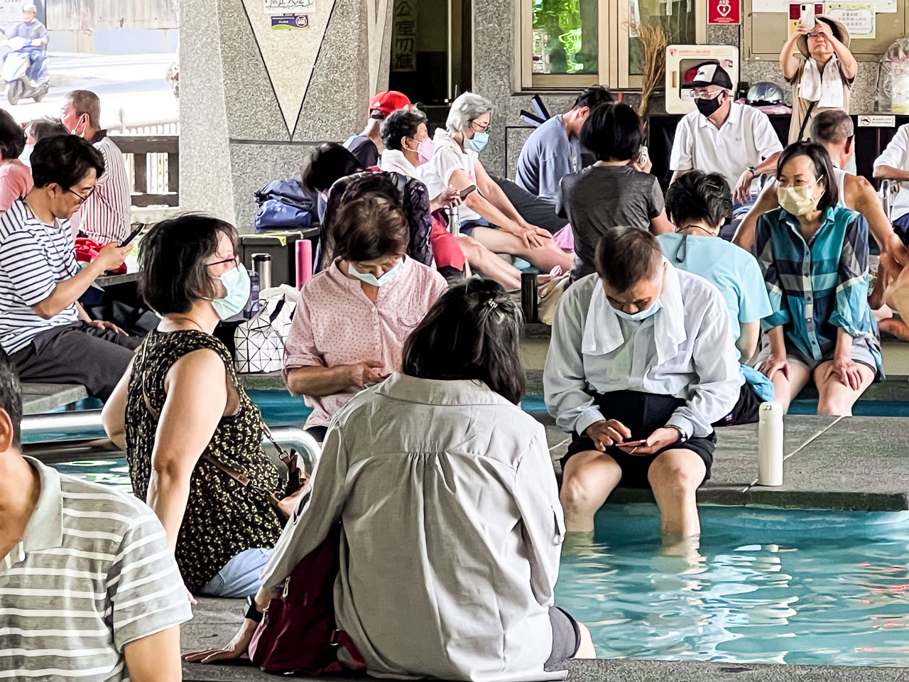 北投溫泉,北投復興公園泡腳溫泉