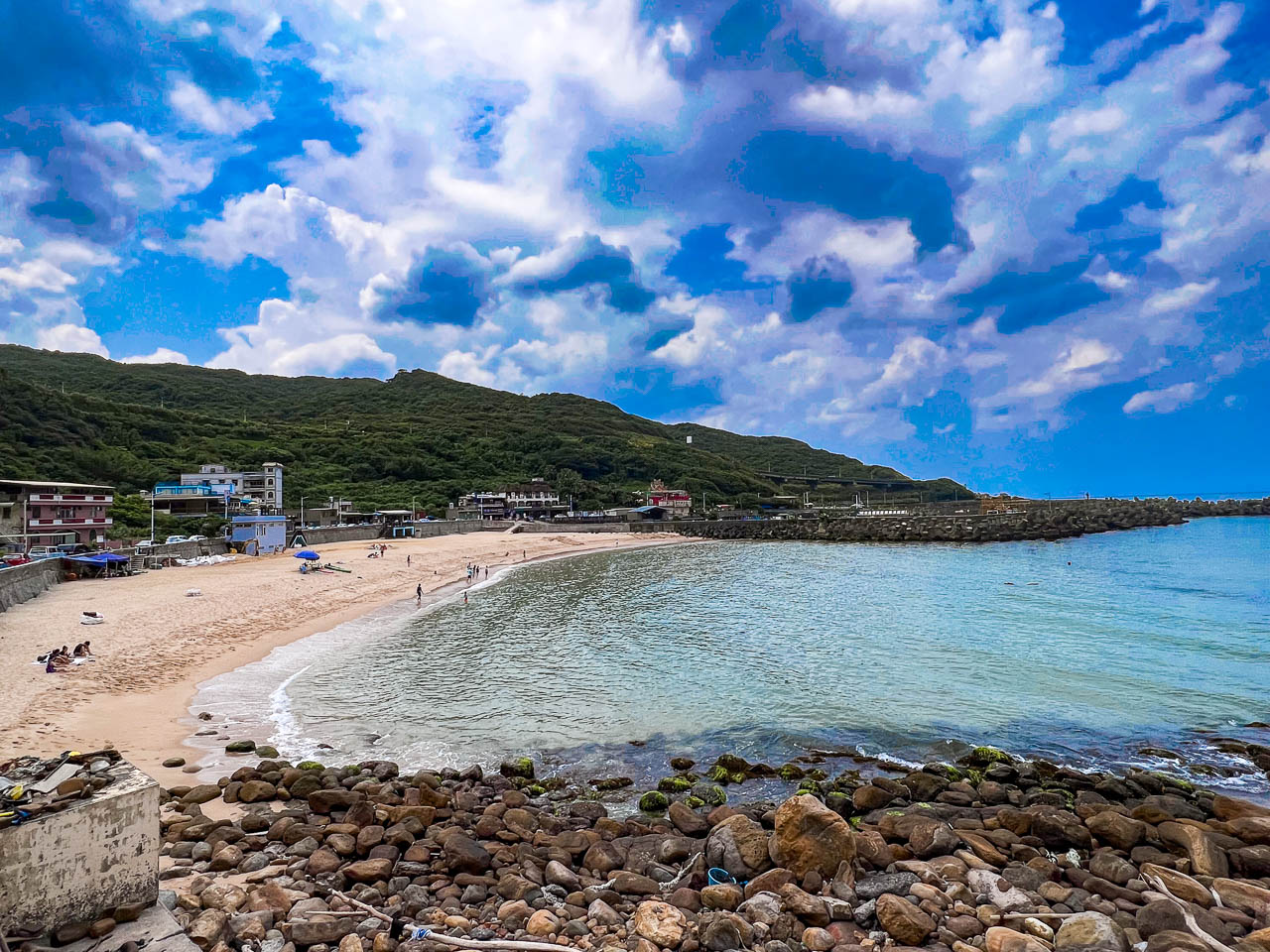 基隆海水浴場,基隆沙灘,大武崙白沙灘,基隆景點,基隆玩水