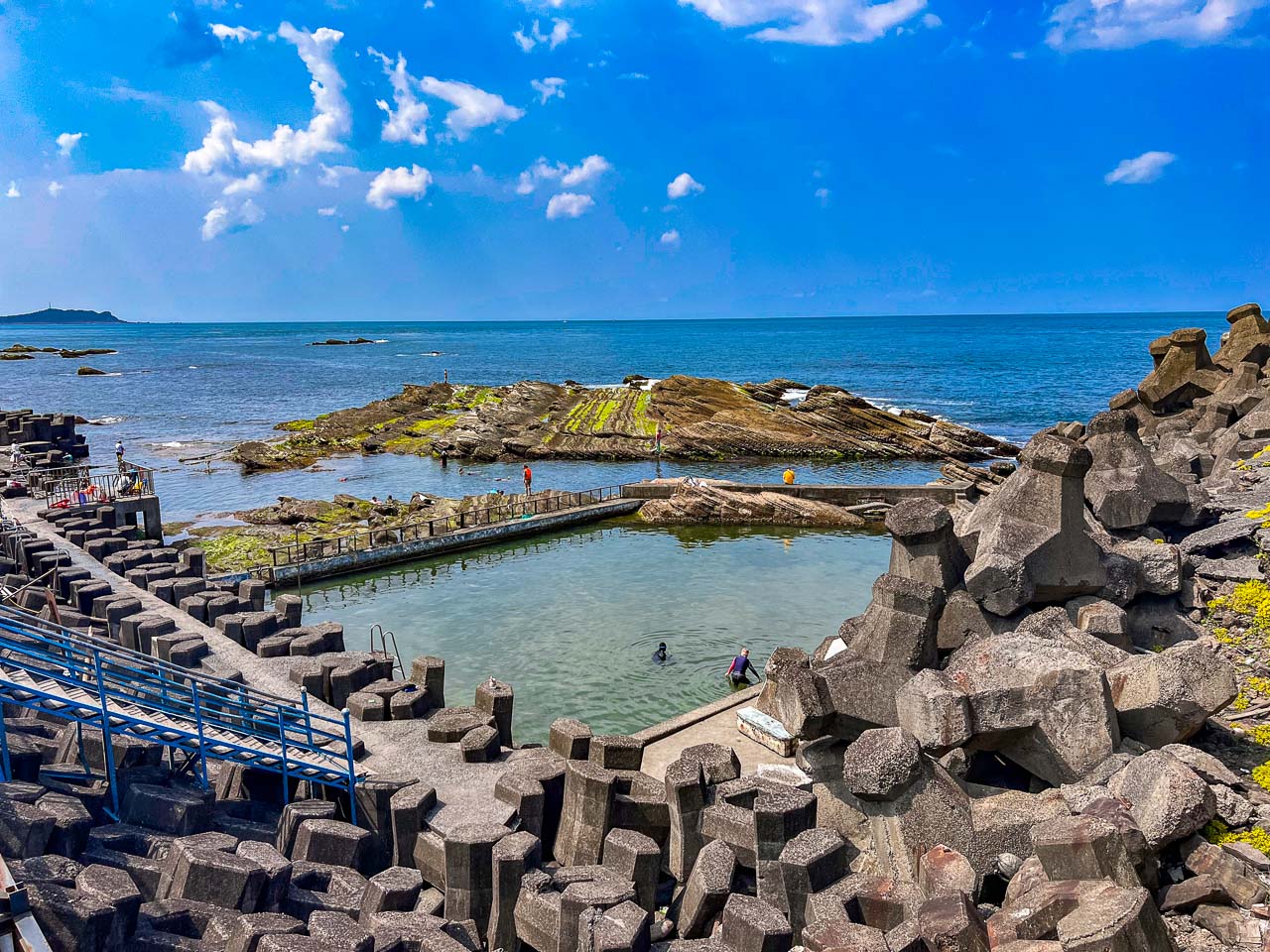 基隆玩水,外木山海興游泳池