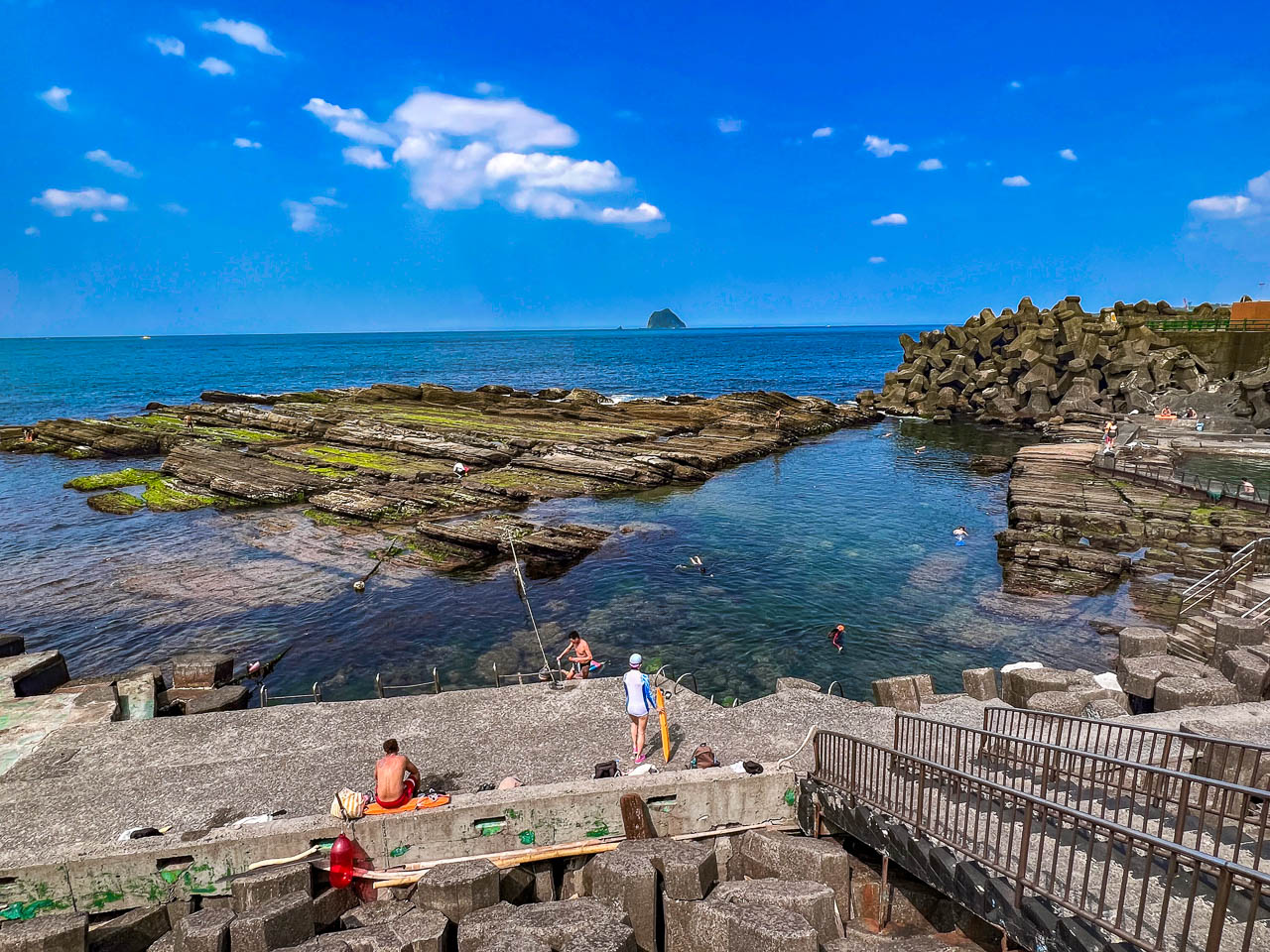 基隆玩水,外木山海興游泳池