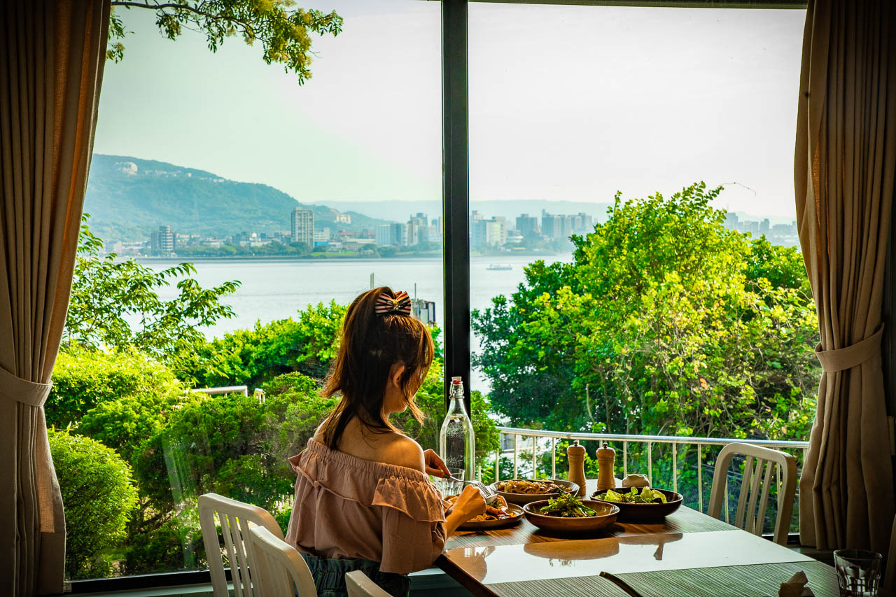 淡水美食,海豆子花園餐廳