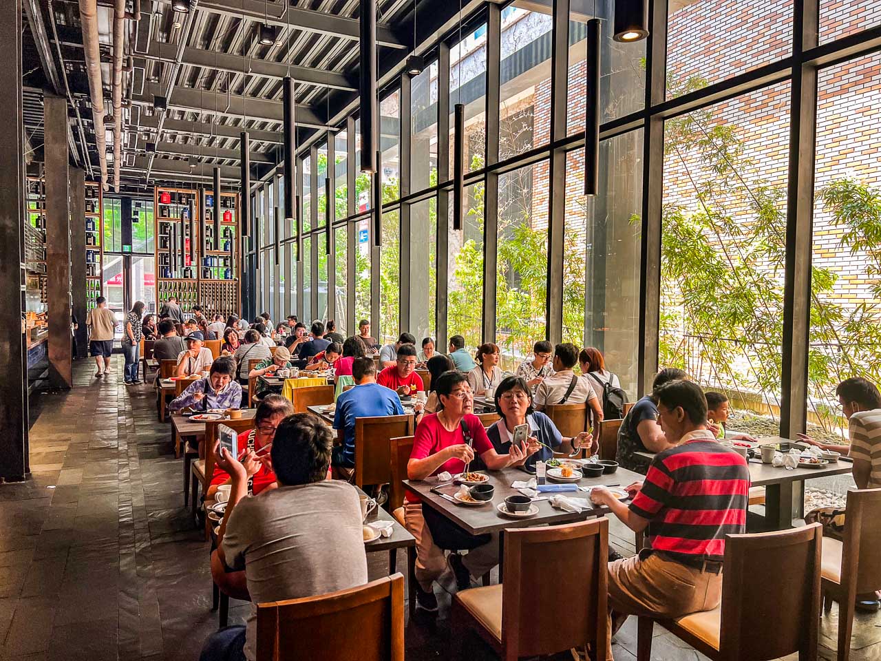 桃園吃到飽,村民食堂廚窗港點