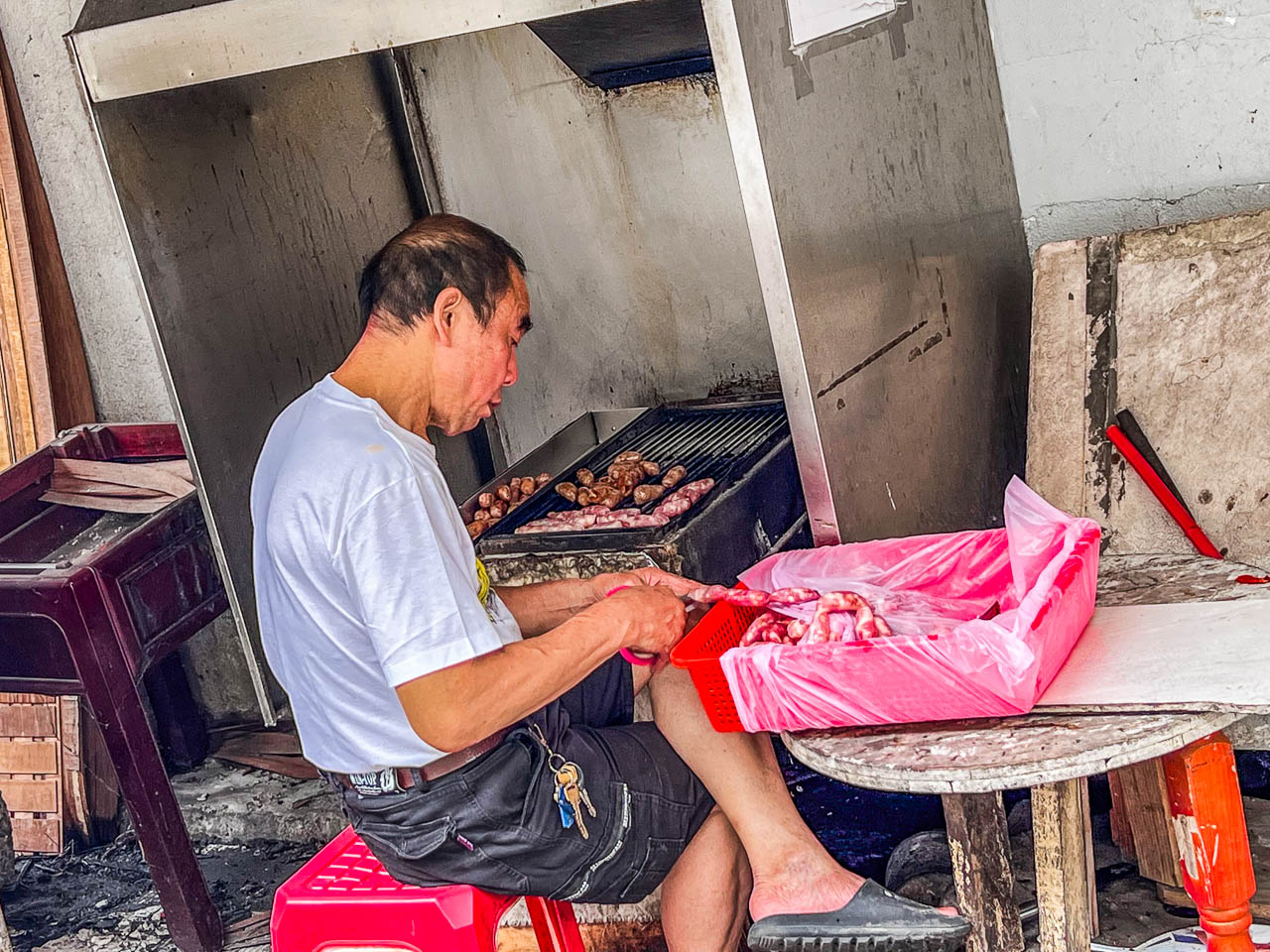 基隆美食,浮基仔香腸