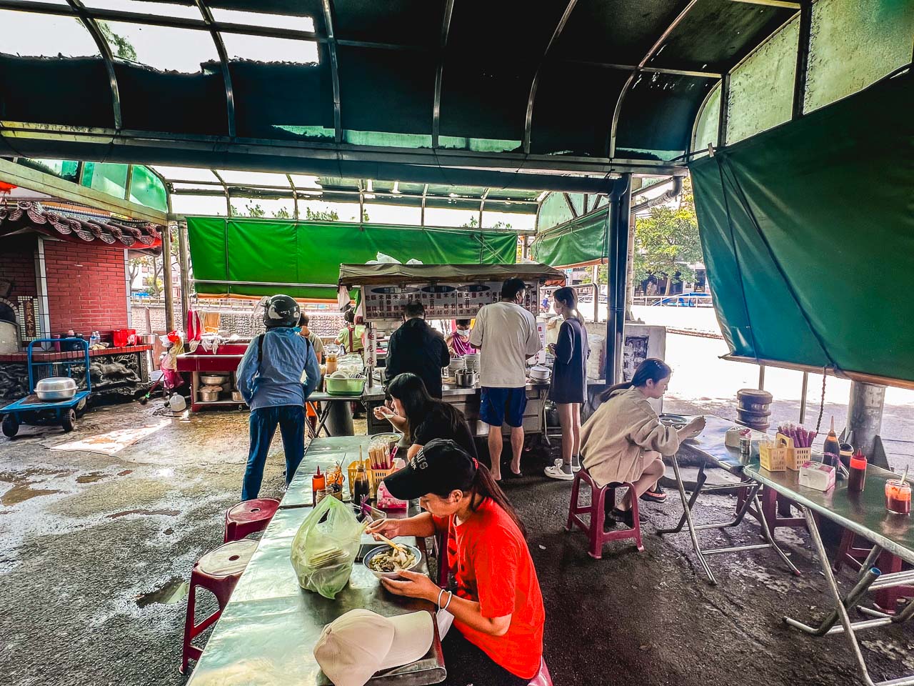 中壢美食,土地公豬肝粥