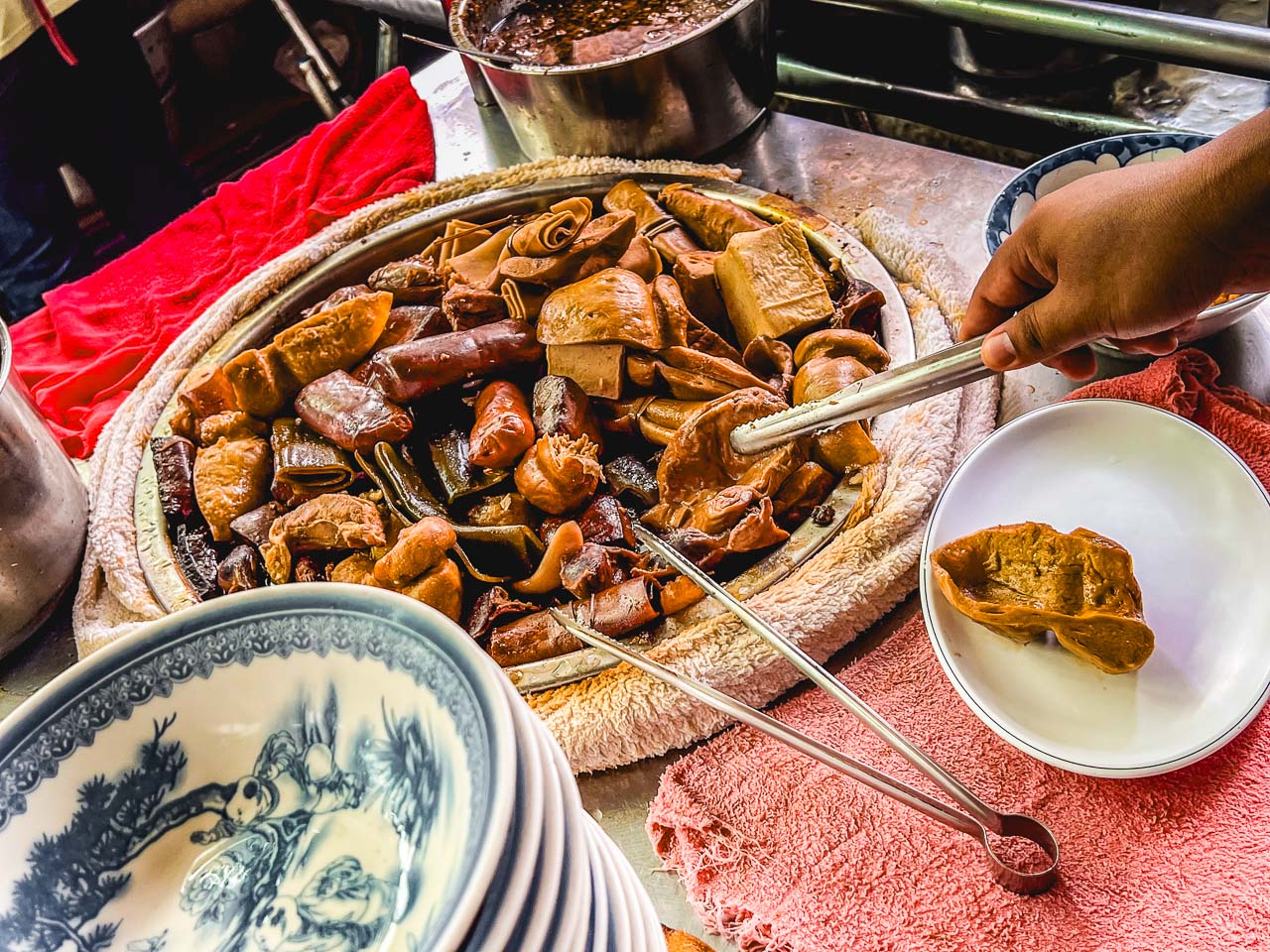 中壢美食,土地公豬肝粥