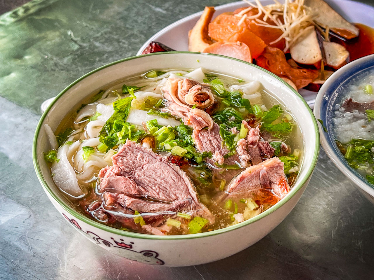 中壢美食,土地公豬肝粥