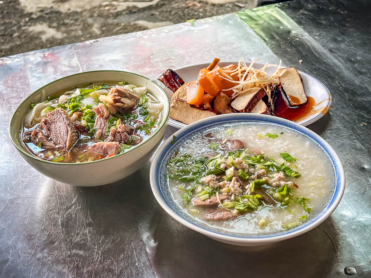 中壢美食,土地公豬肝粥