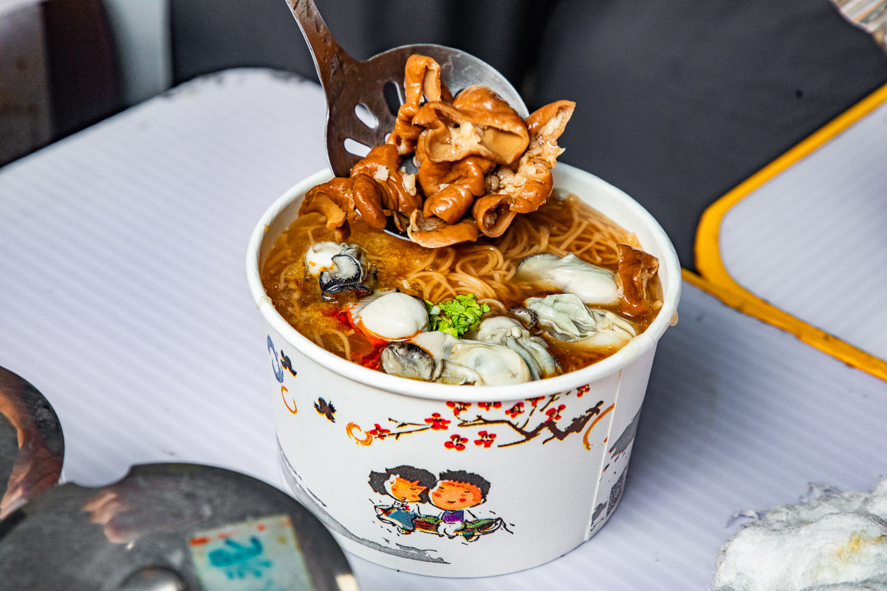 南崁美食,傻妞蚵仔麵線