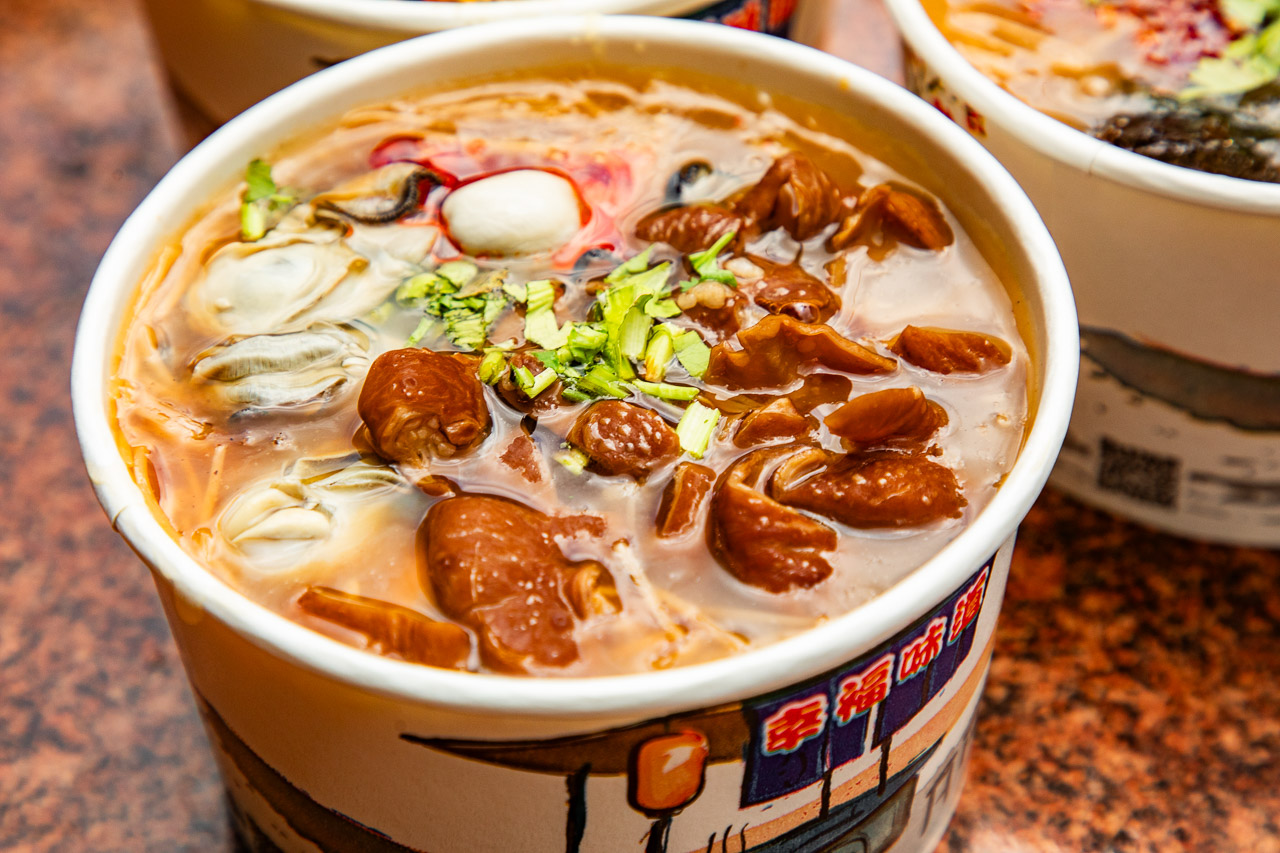 南崁美食,傻妞蚵仔麵線