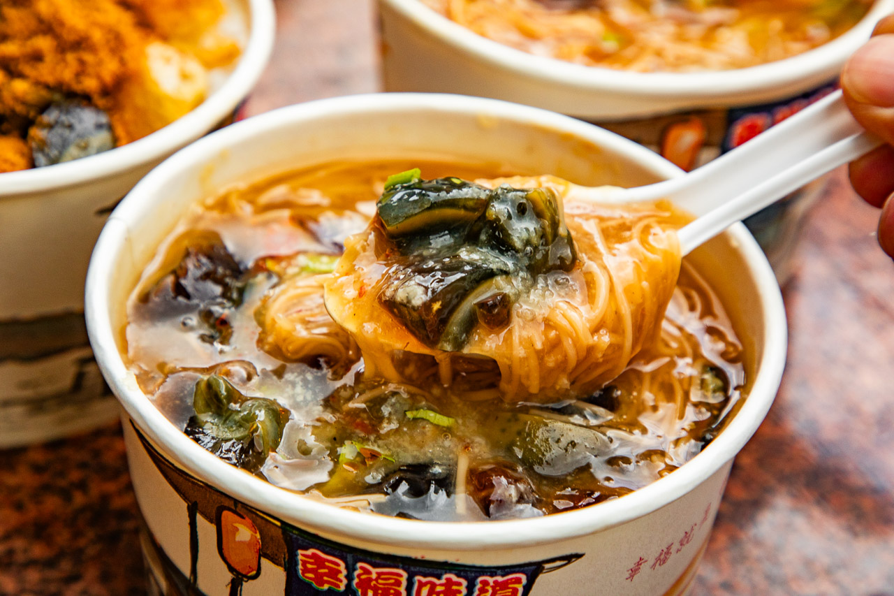 南崁美食,傻妞蚵仔麵線