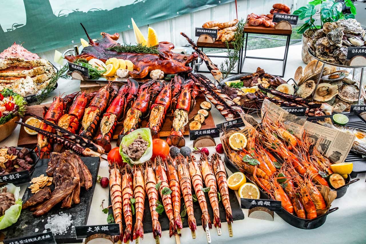 台中海鮮,台中海產,台中中秋節烤肉,中秋節烤肉,台中購物,阿布潘水產,台中美食 @大手牽小手。玩樂趣