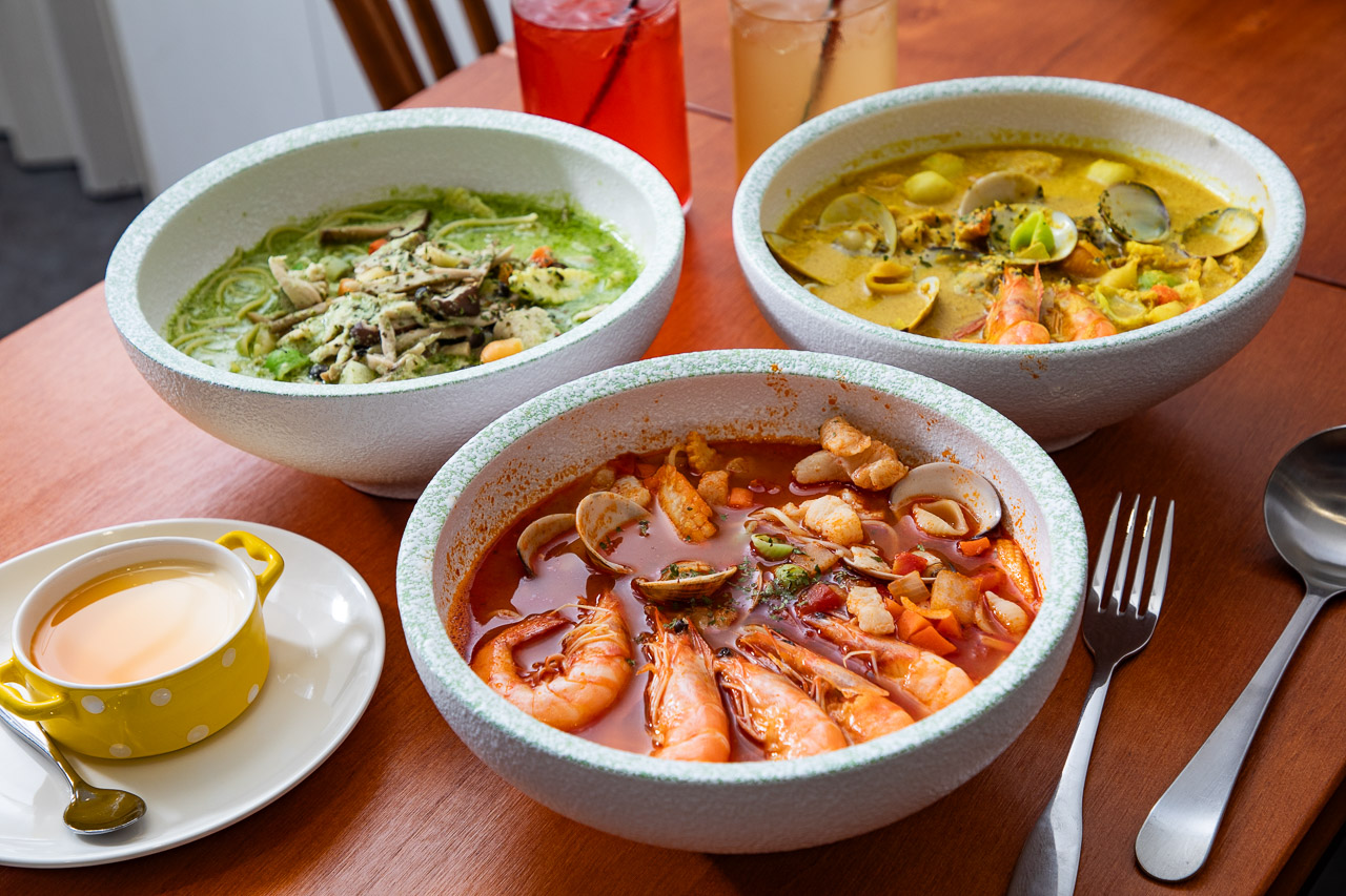 輔大美食,義匠義式湯麵-新莊輔大店