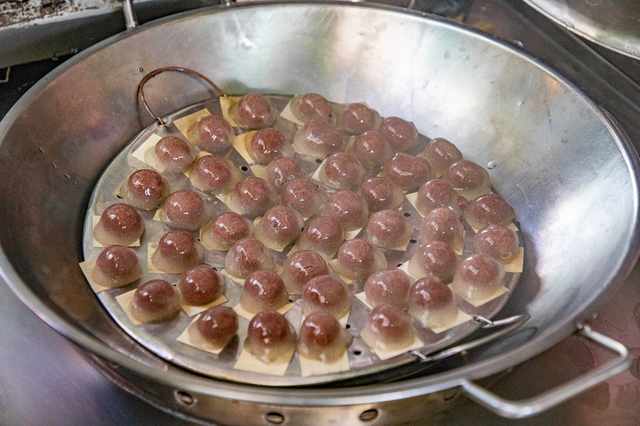 嘉義東市場美食,黃記綠豆粉粿涼西丸