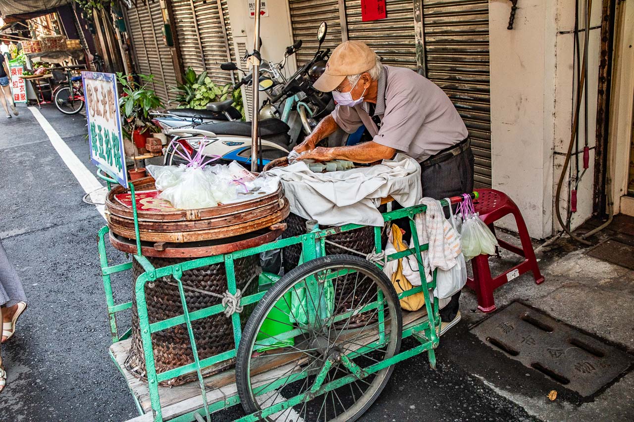 嘉義美食,正老牌綠豆粉粿