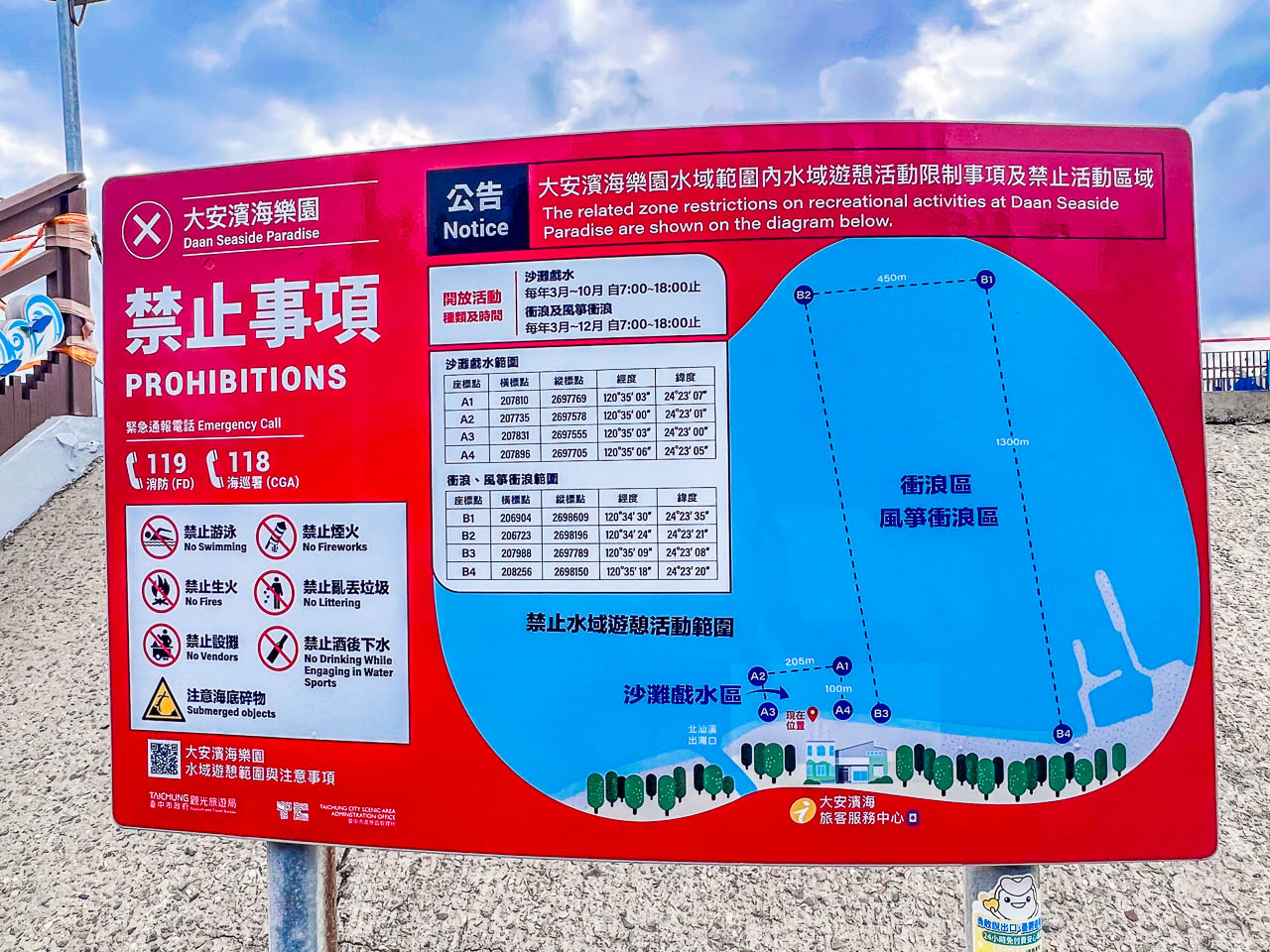 台中景點,大安濱海樂園