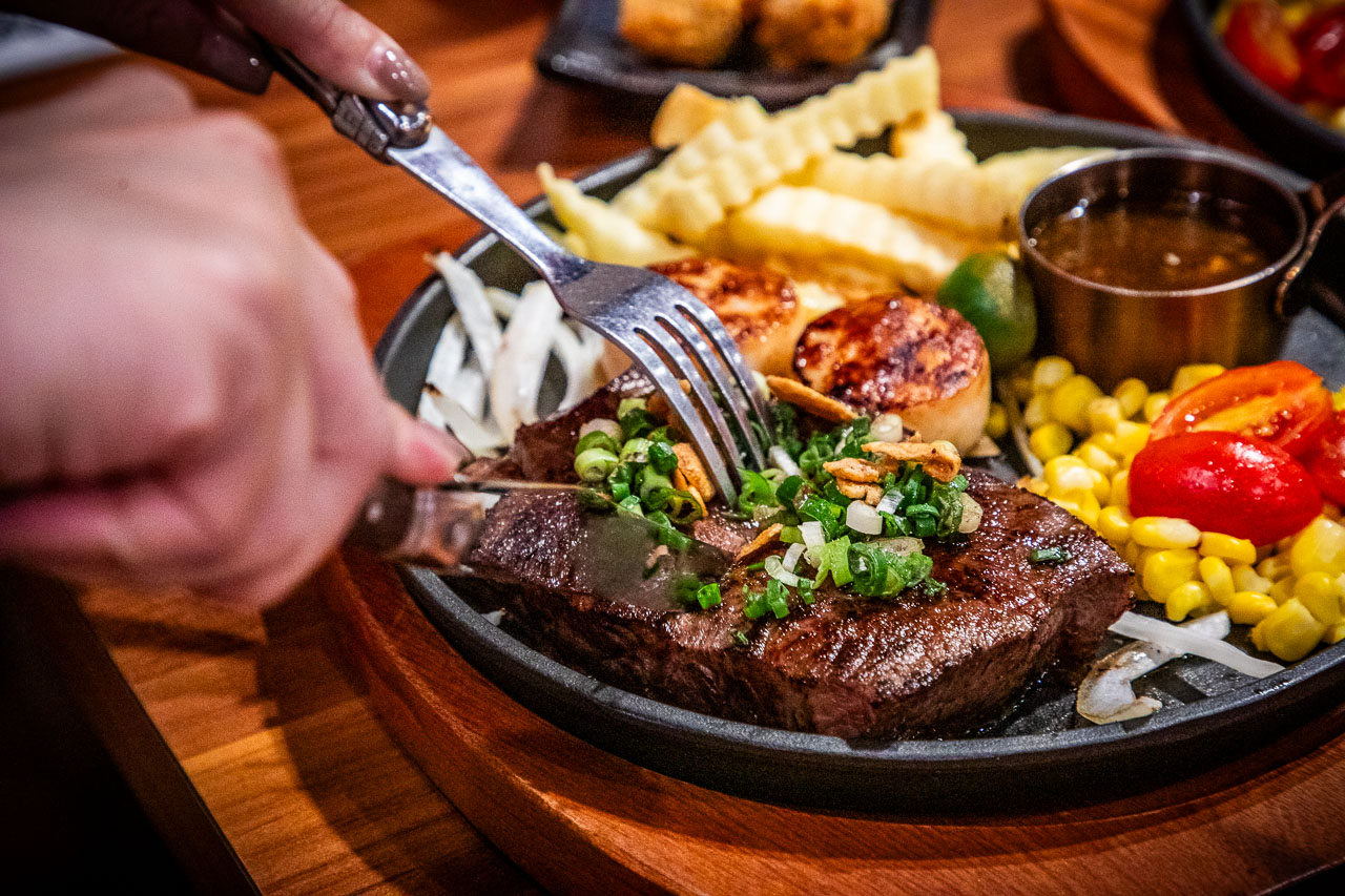 林口牛排,炙り庵steak 牛排龜山長庚店