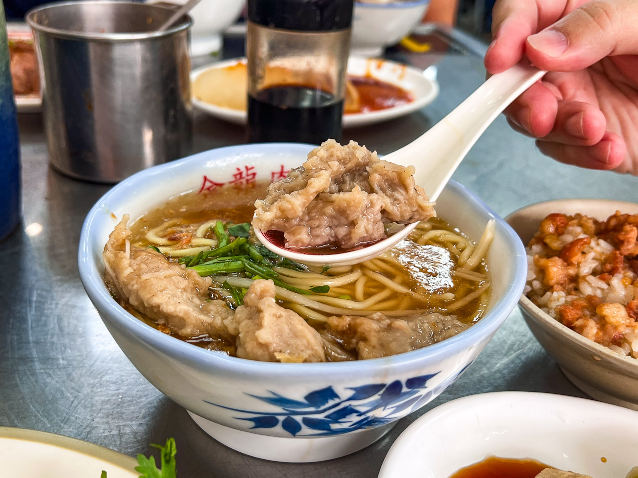 基隆美食,金龍肉焿