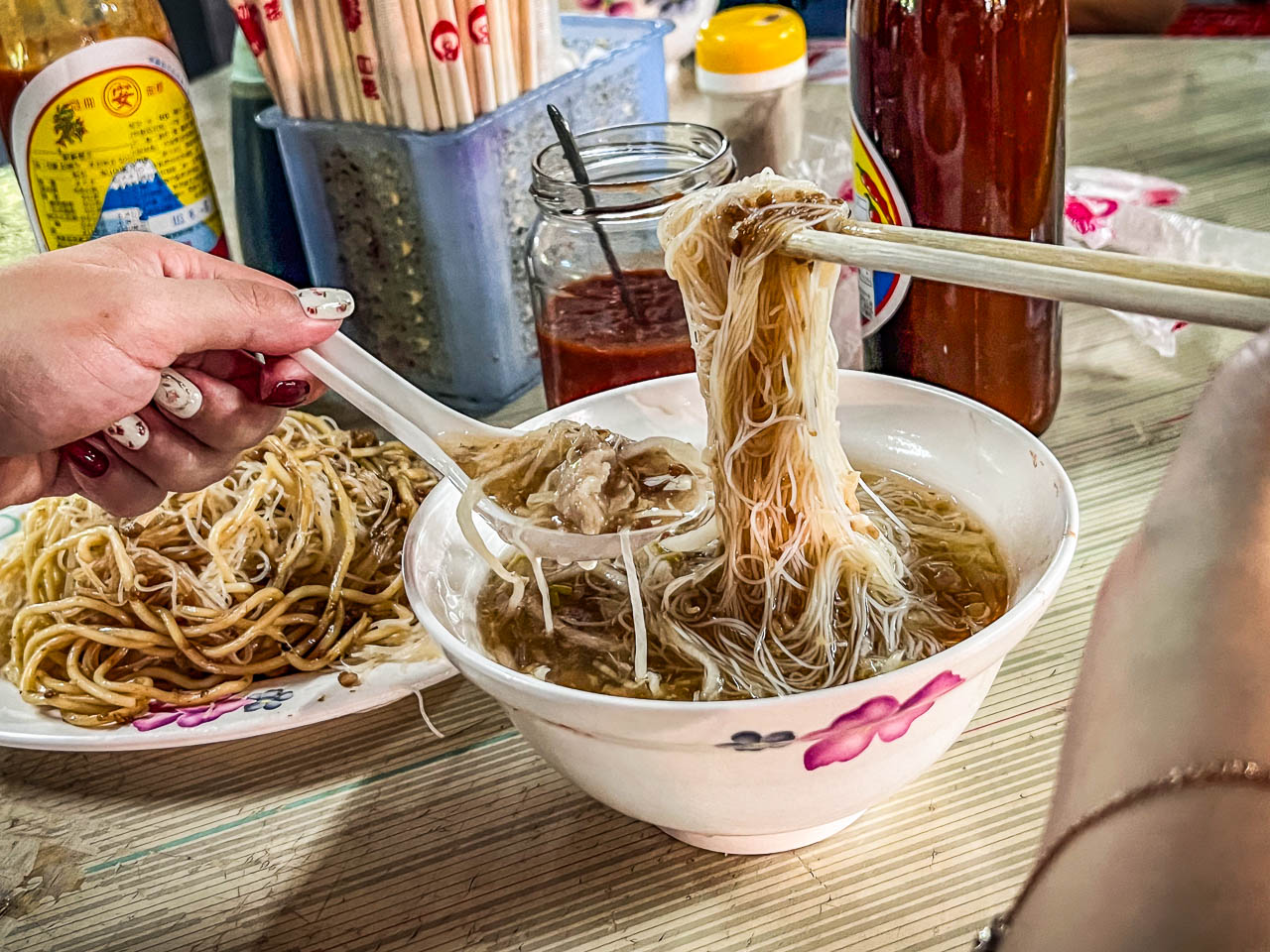 左營美食,阿雪米粉焿