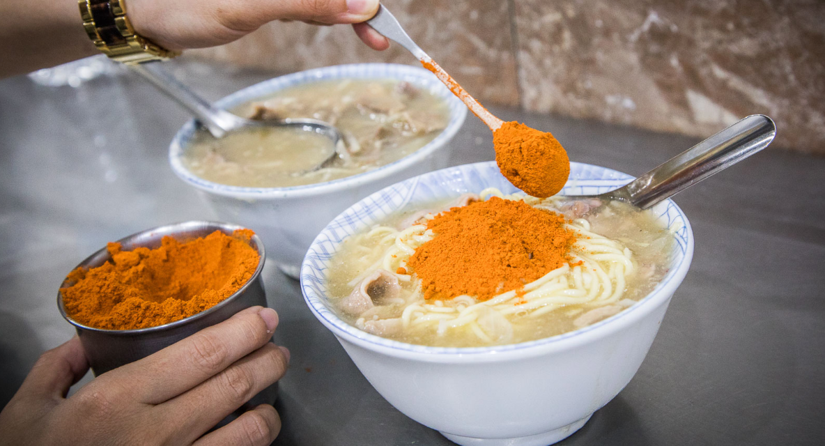 三重美食,三重小吃,三重鴨肉羹,北港江記龍門生炒鴨肉焿 @大手牽小手。玩樂趣