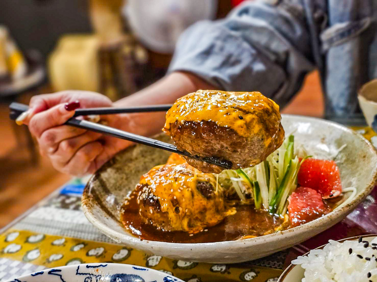 桃園日式食堂,桃園三十四總本家,桃園漢堡排,桃園美食,桃園拉麵,三十四總本家 @大手牽小手。玩樂趣