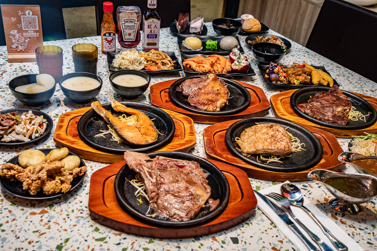 桃園牛排,夯尼夯尼牛排百匯桃園愛買店