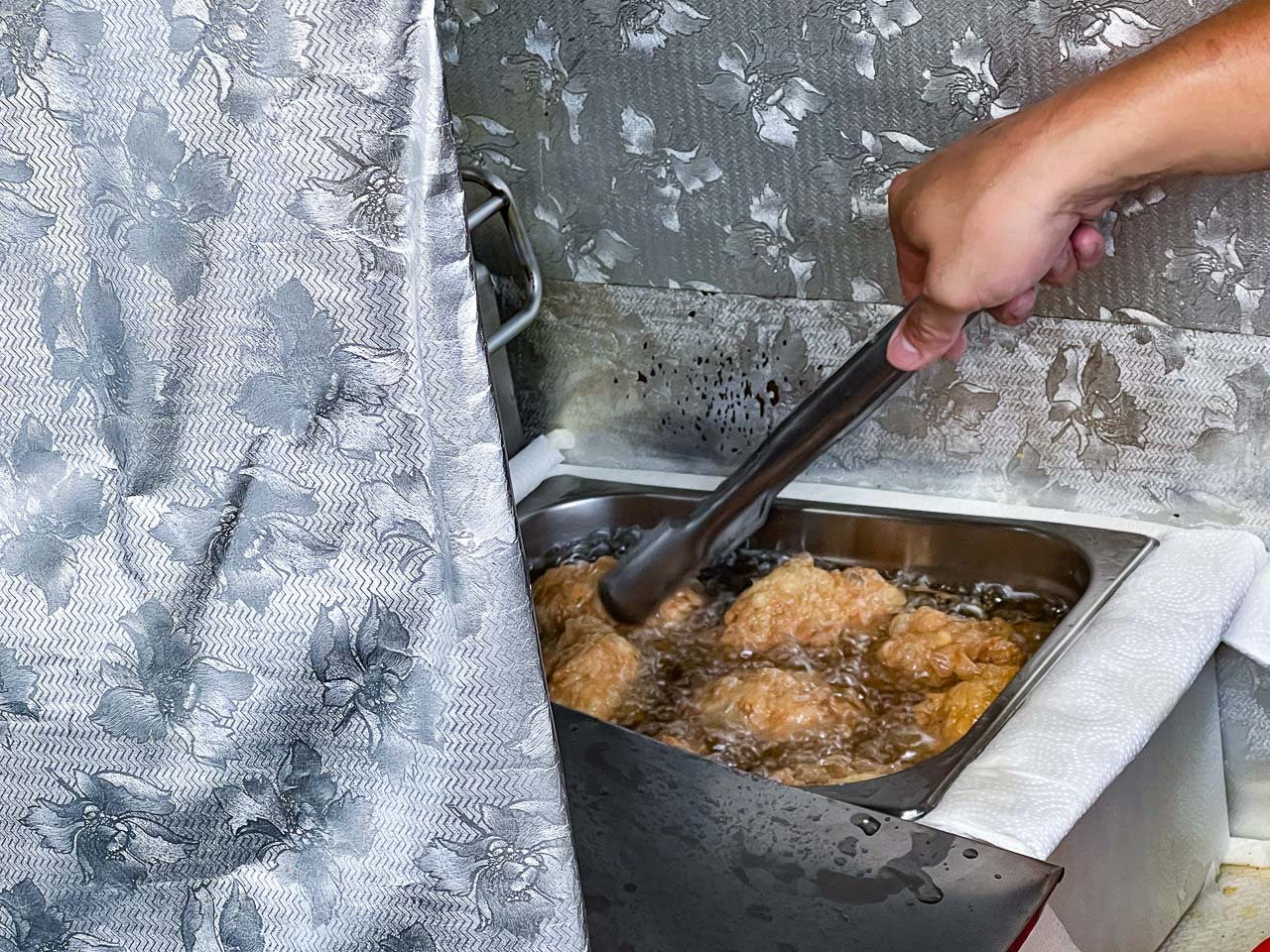 桃園肉圓,炸蛋肉圓