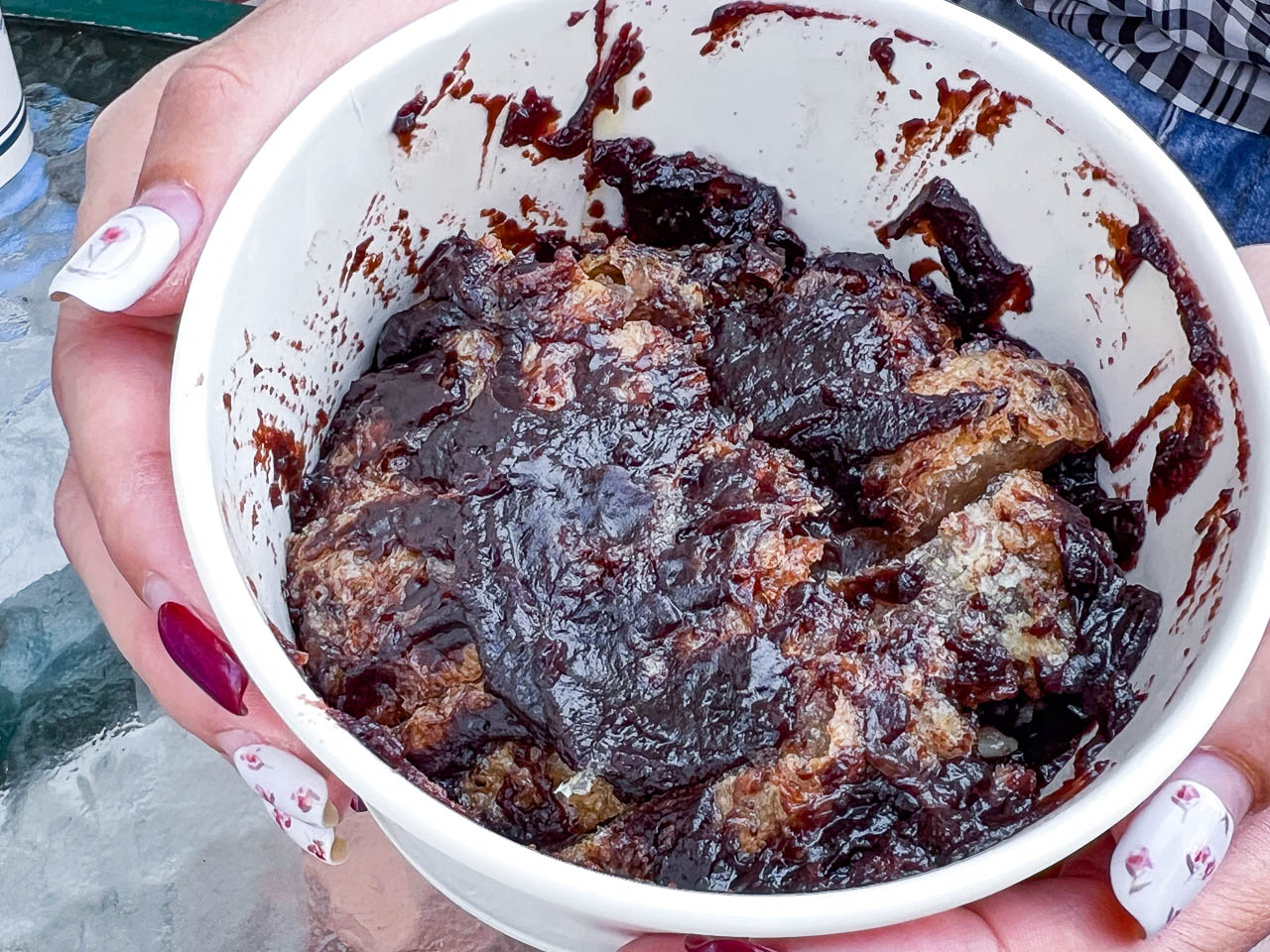 桃園肉圓,炸蛋肉圓