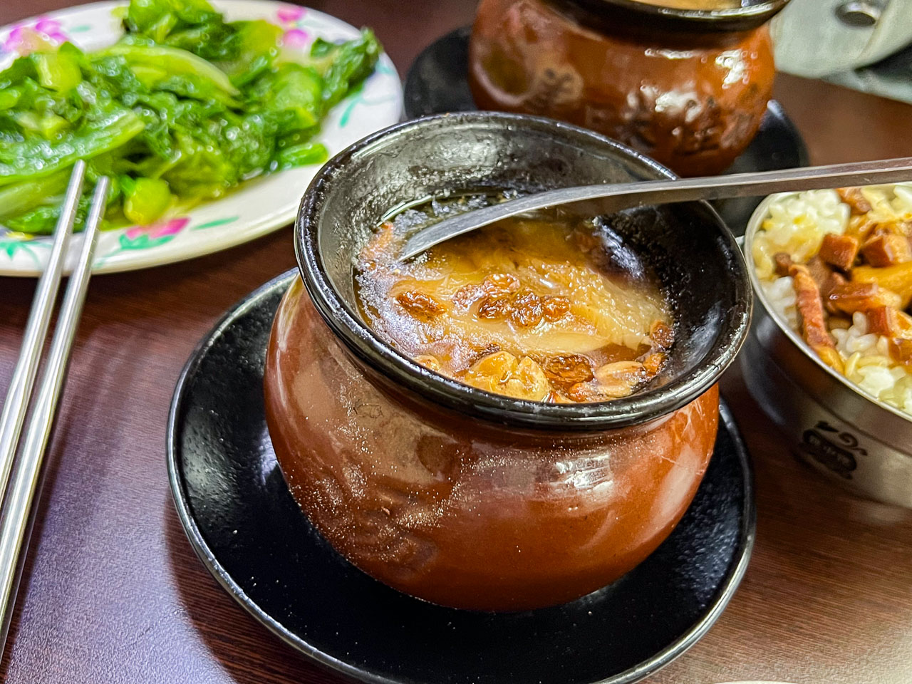 板橋美食,甕中甕炭火煨湯