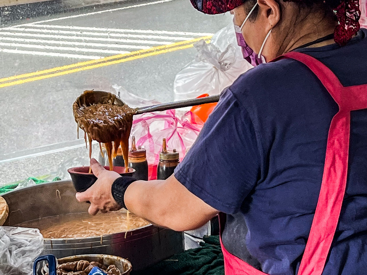 三重麵線,阿倍麵線