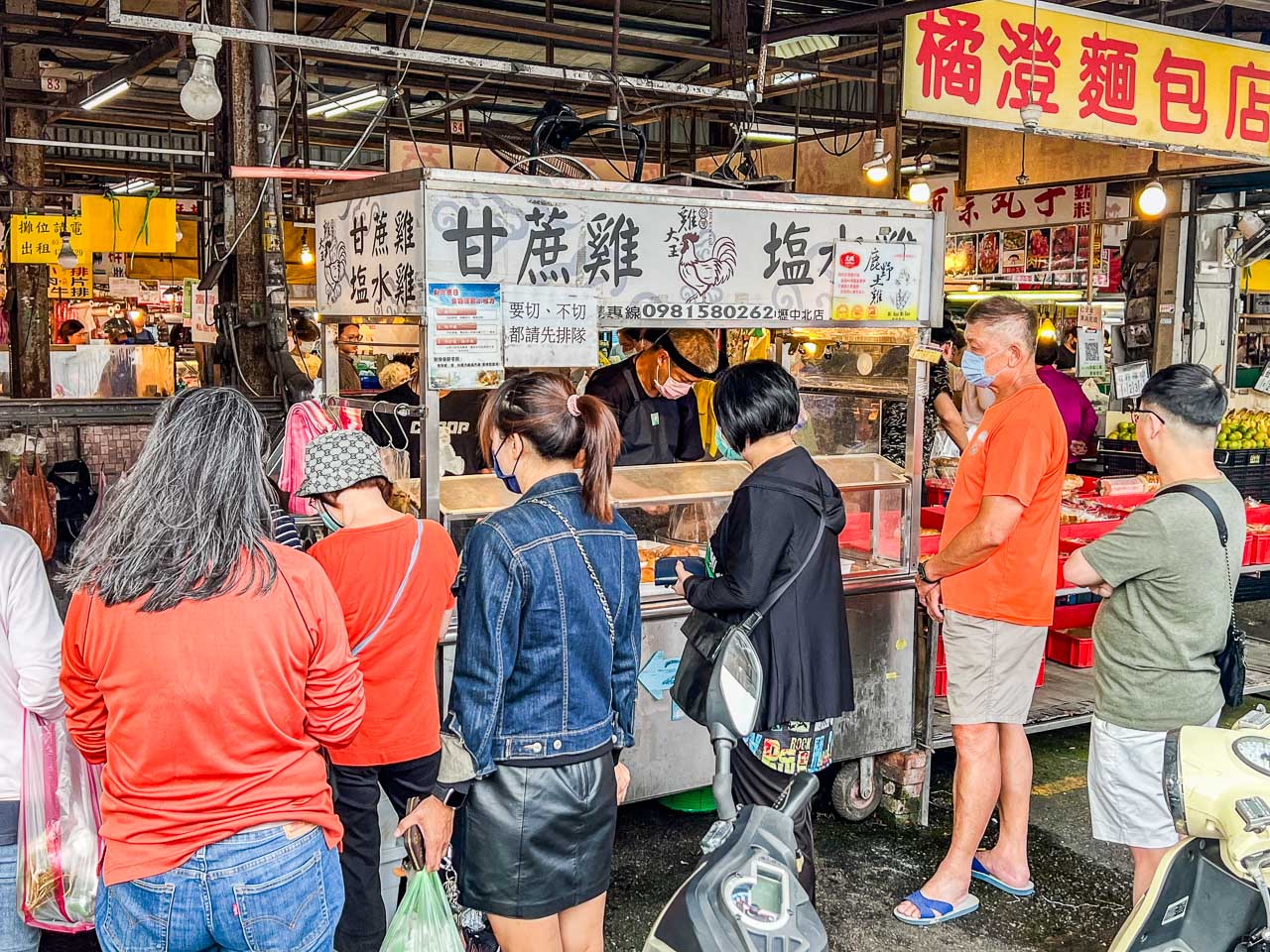 中壢美食,雞大王甘蔗雞