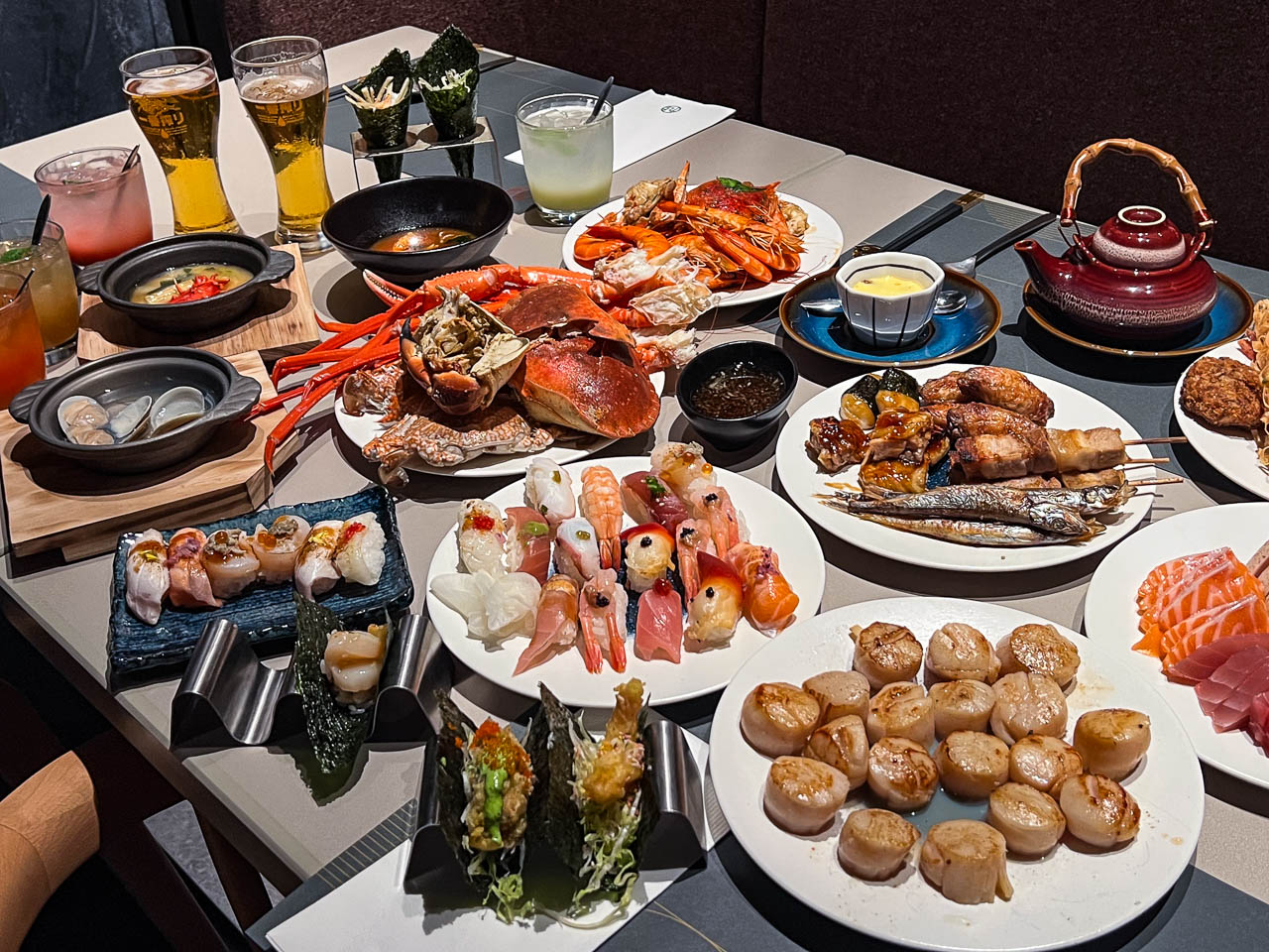 台北吃到飽,旭集和食集錦天母店
