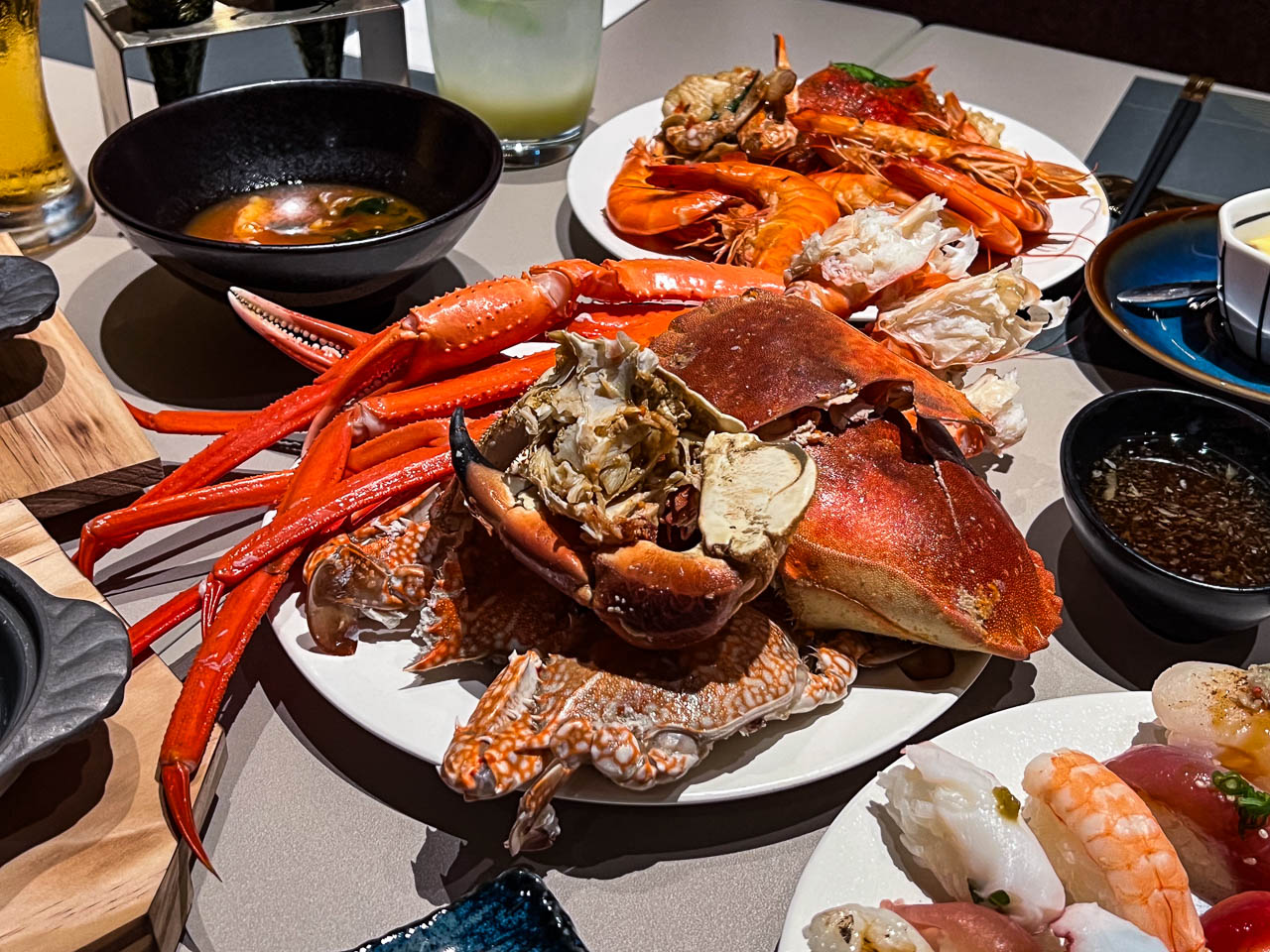 台北吃到飽,旭集和食集錦天母店
