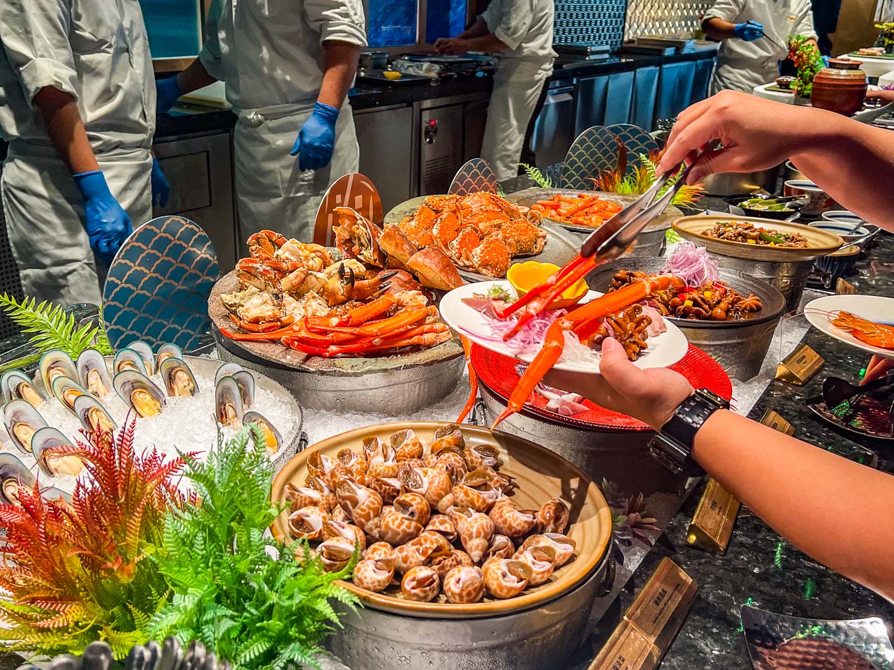 中茂新天地美食,旭集和食集錦,旭集和食集錦桃園中茂店,桃園旭集和食集錦,桃園美食,桃園吃到飽,藝文特區美食,藝文特區吃到飽 @大手牽小手。玩樂趣