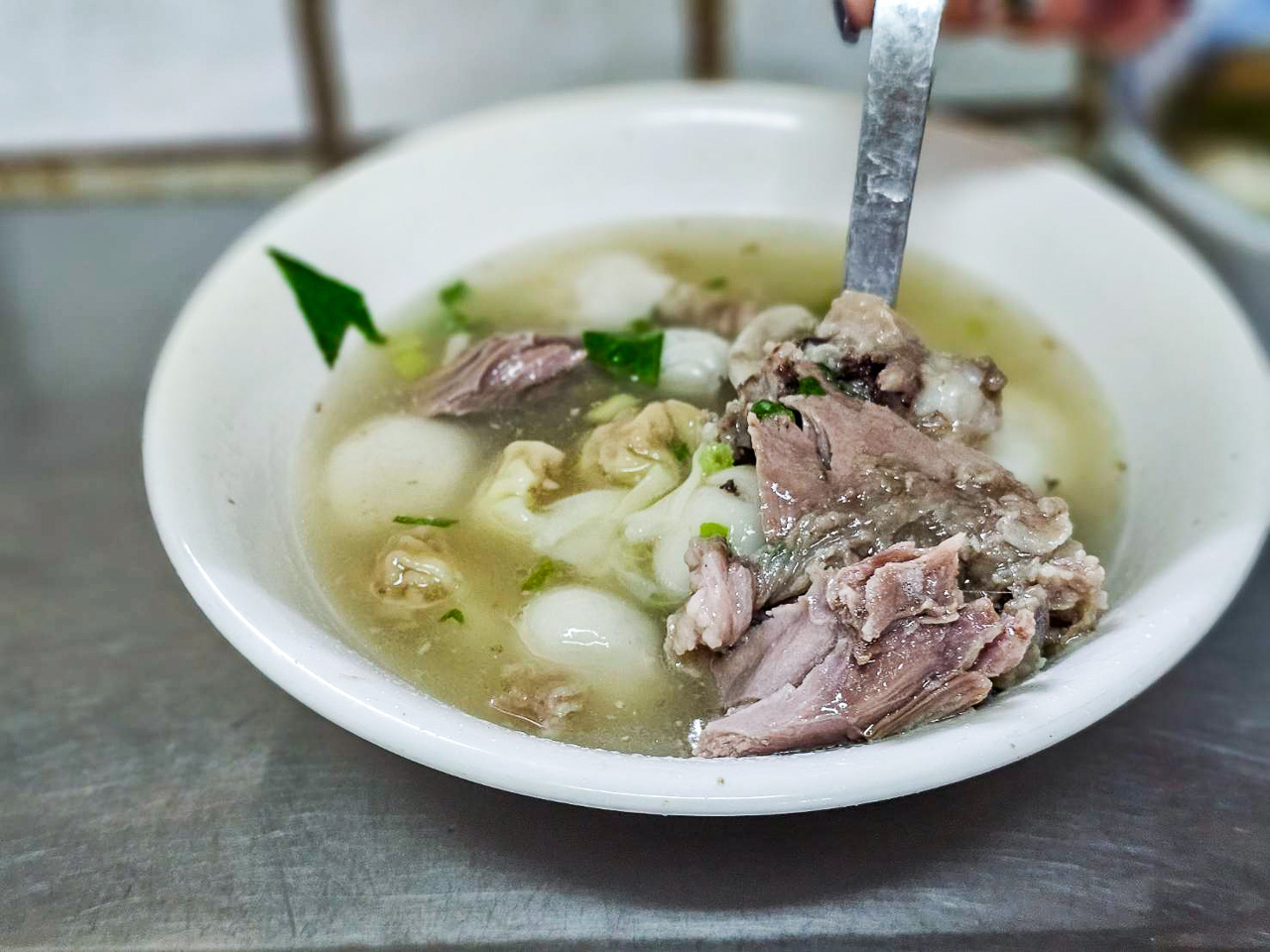 新竹美食,中央市場糯米水餃