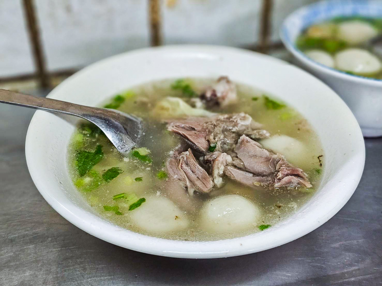 新竹美食,中央市場糯米水餃