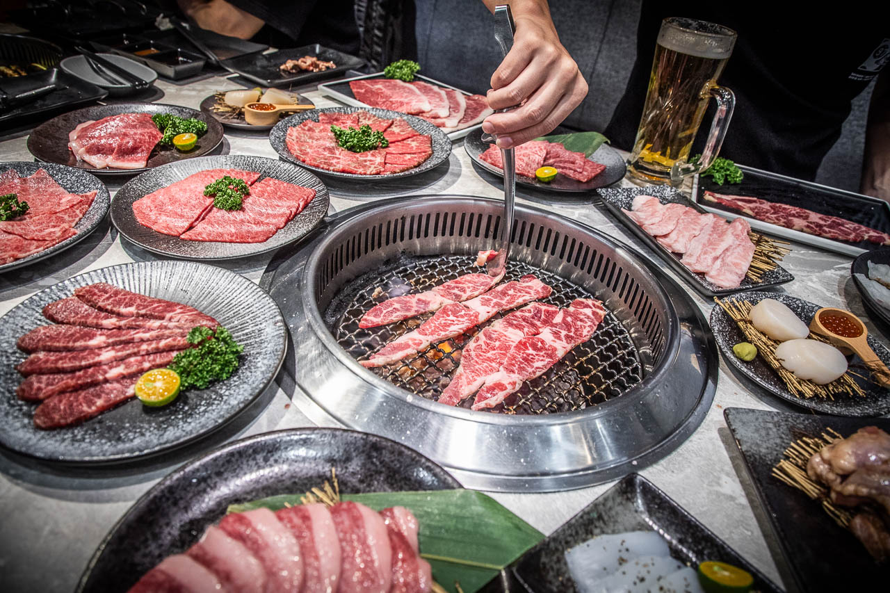 桃園和牛吃到飽,吃肉肉燒肉専門店
