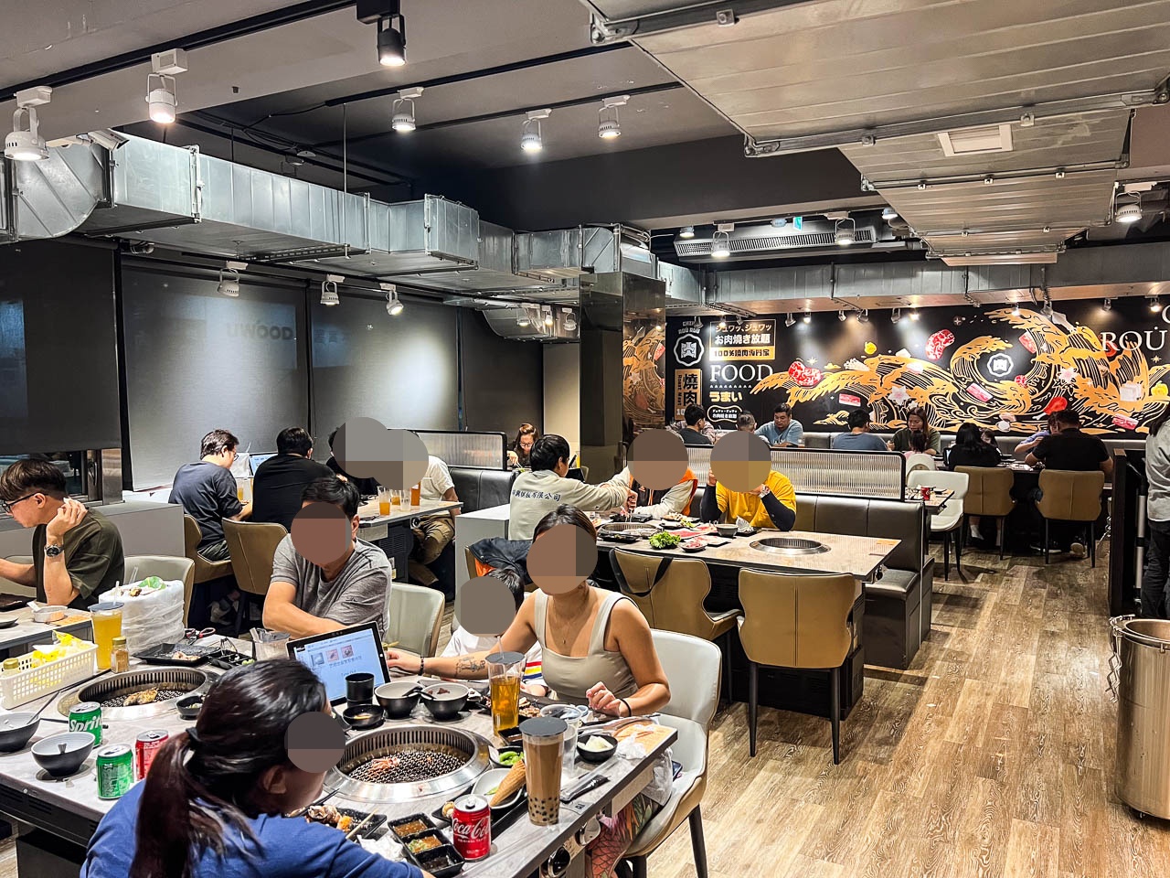 桃園和牛吃到飽,吃肉肉燒肉専門店