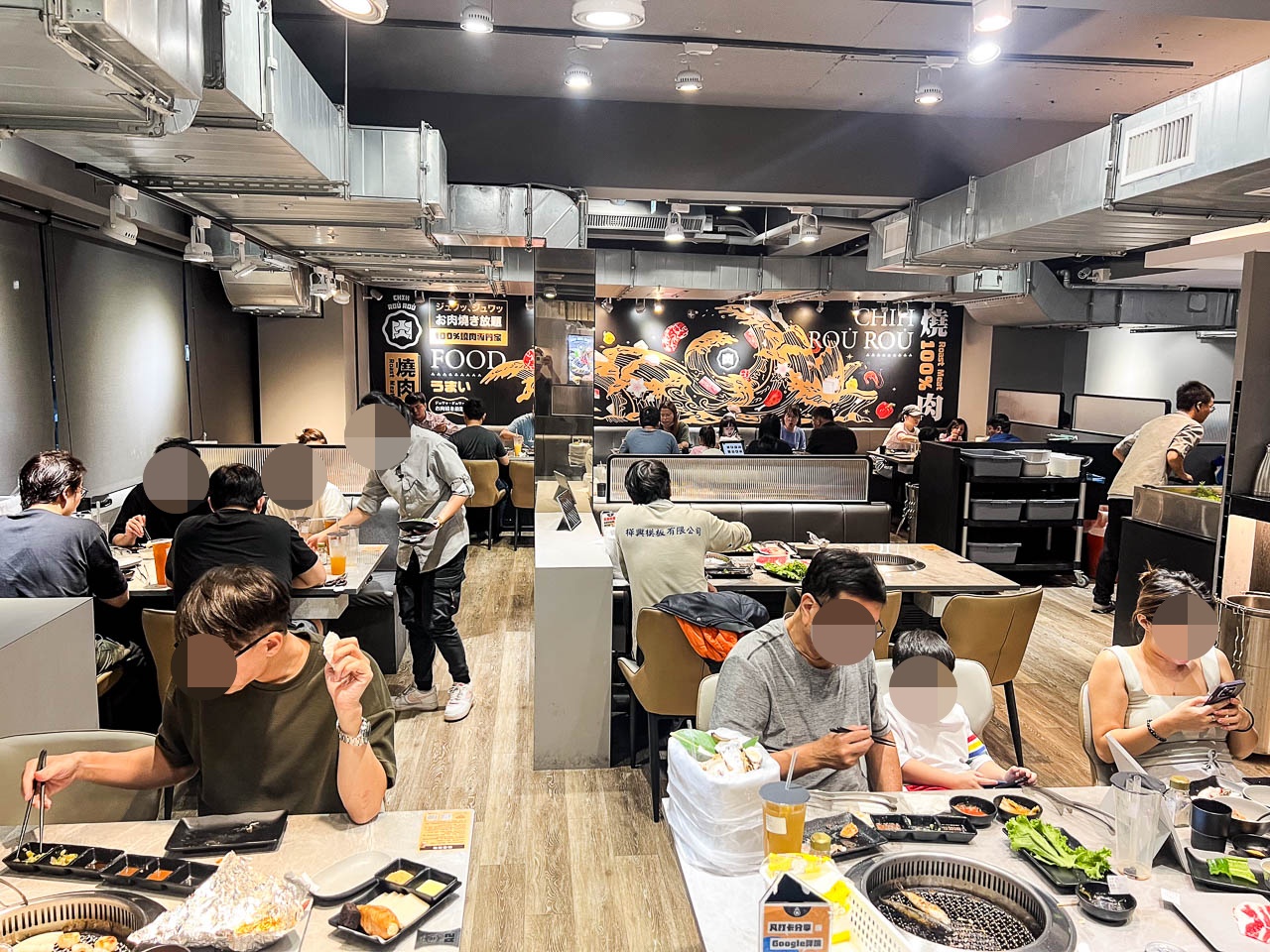 桃園和牛吃到飽,吃肉肉燒肉専門店