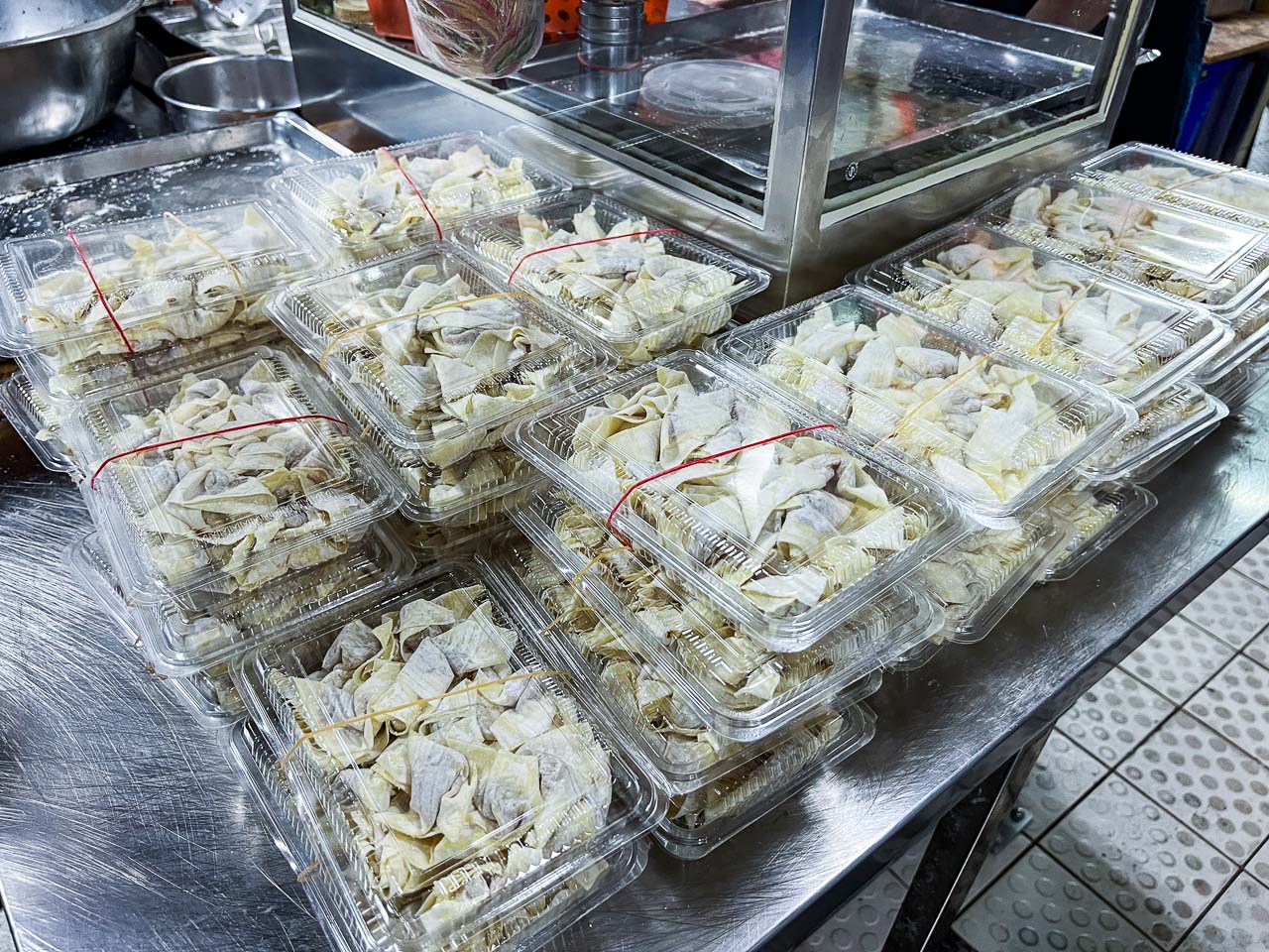 新竹美食,中央市場糯米水餃