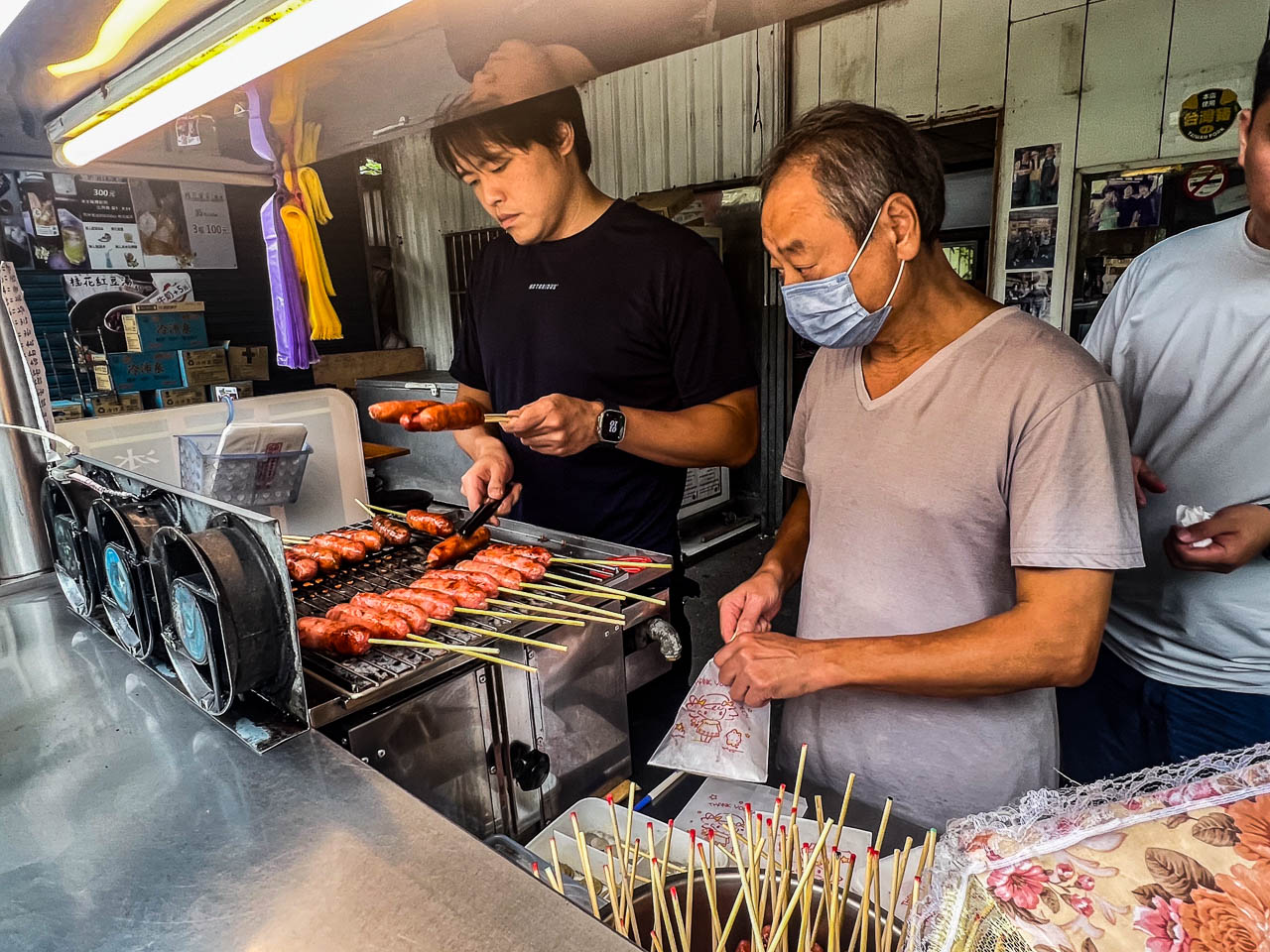 石碇香腸,石碇萬紫桂花香腸
