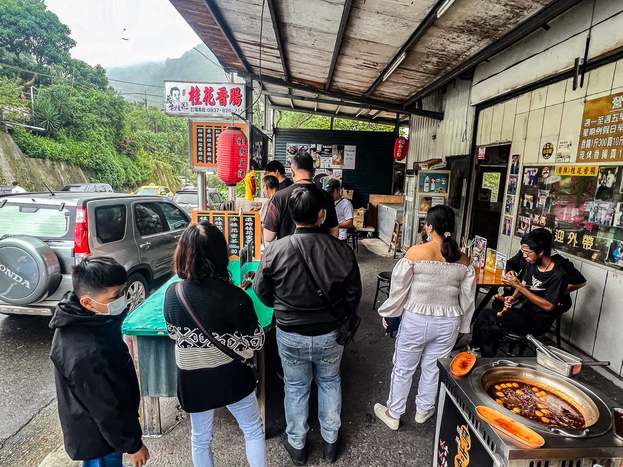 石碇香腸,石碇萬紫桂花香腸