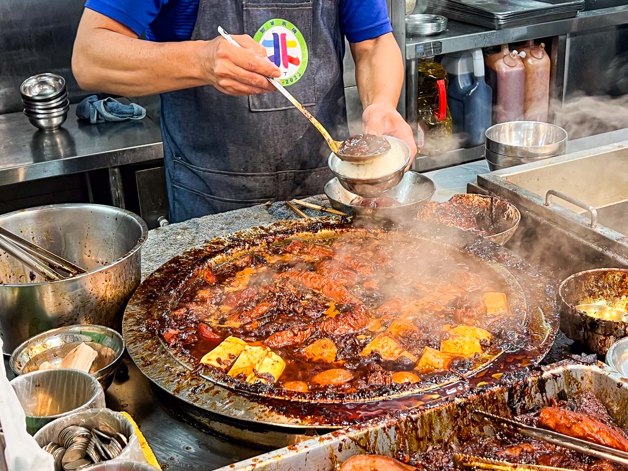 台北美食,北投美食,台北滷肉飯,北投滷肉飯,矮仔財滷肉飯 @大手牽小手。玩樂趣