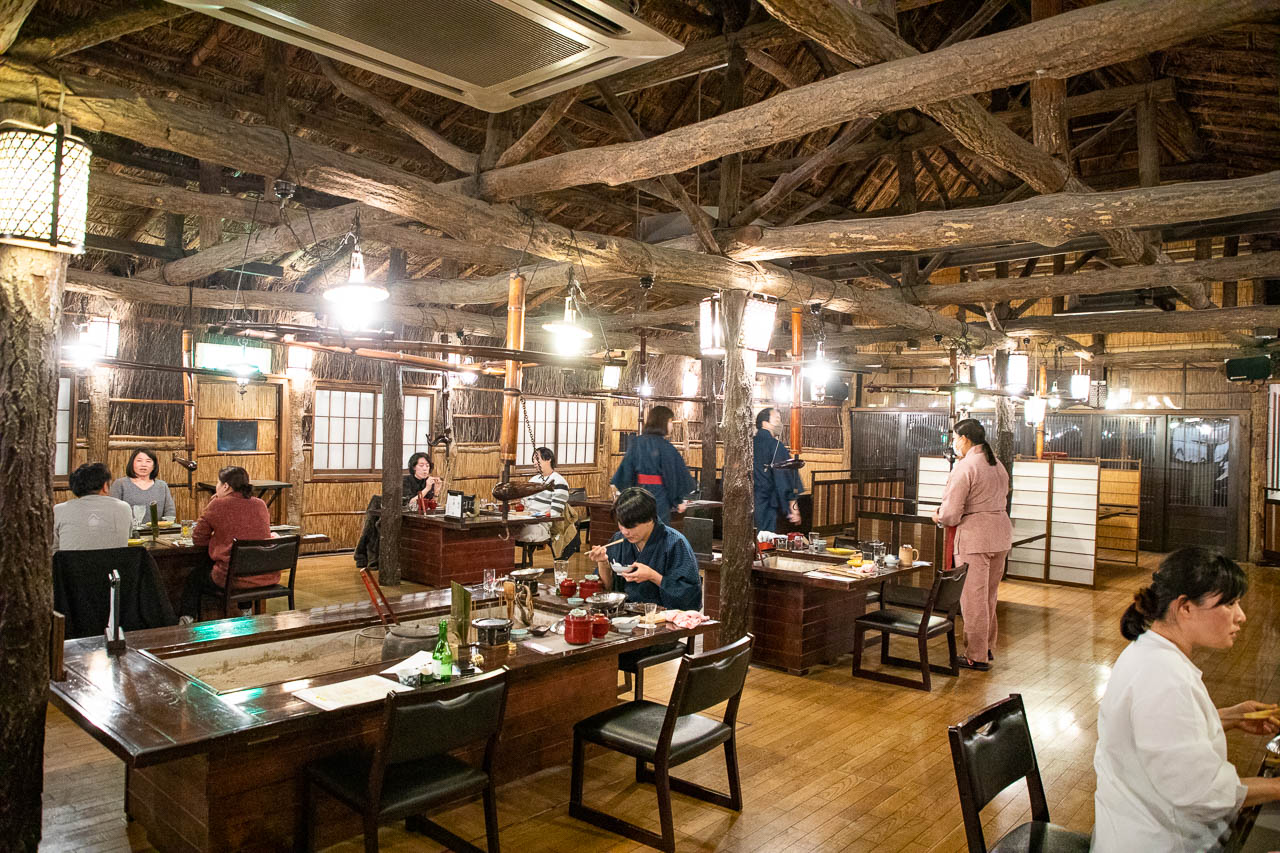 湯西川溫泉,本家伴久溫泉旅館