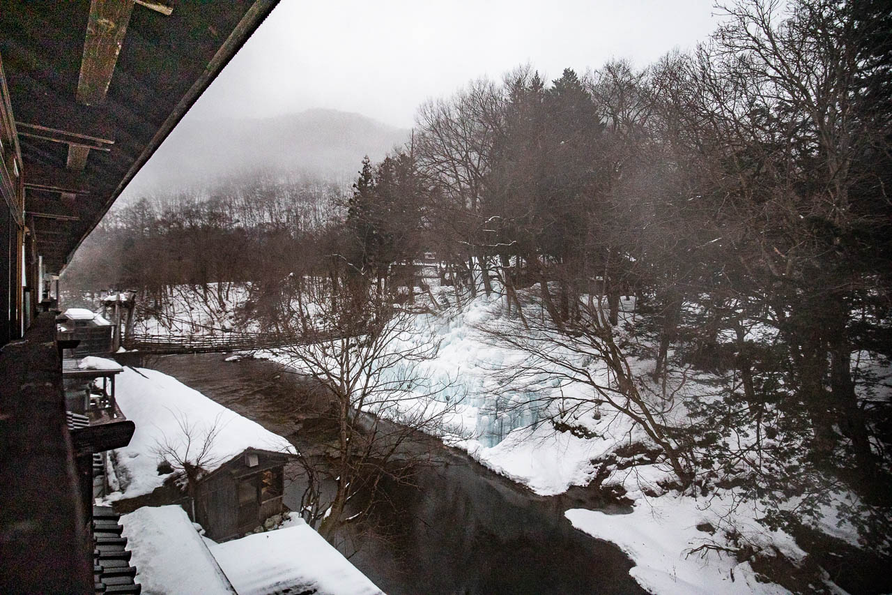 湯西川溫泉,本家伴久溫泉旅館