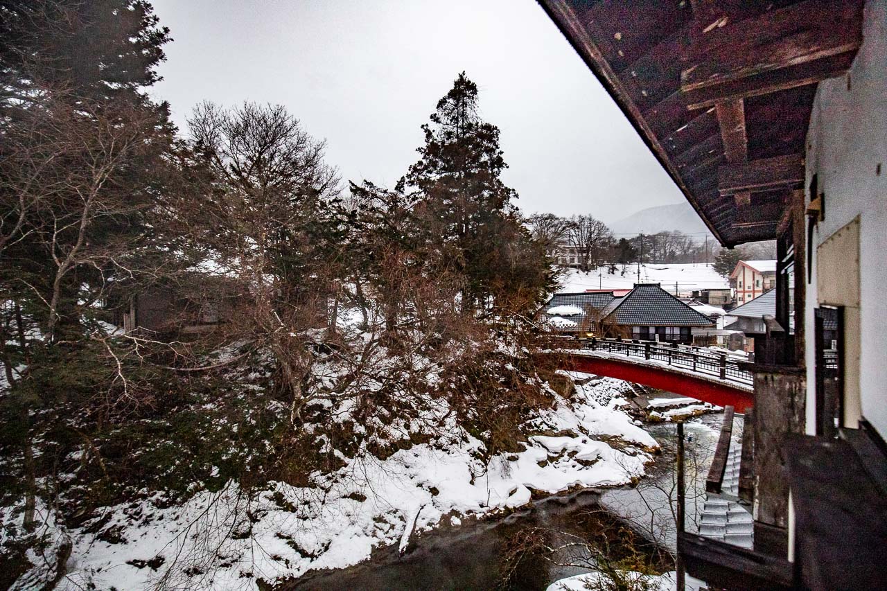 湯西川溫泉,本家伴久溫泉旅館