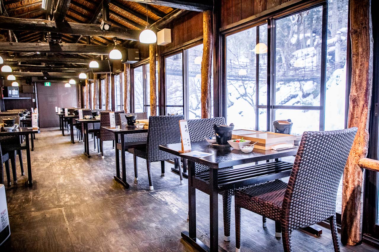 湯西川溫泉,本家伴久溫泉旅館