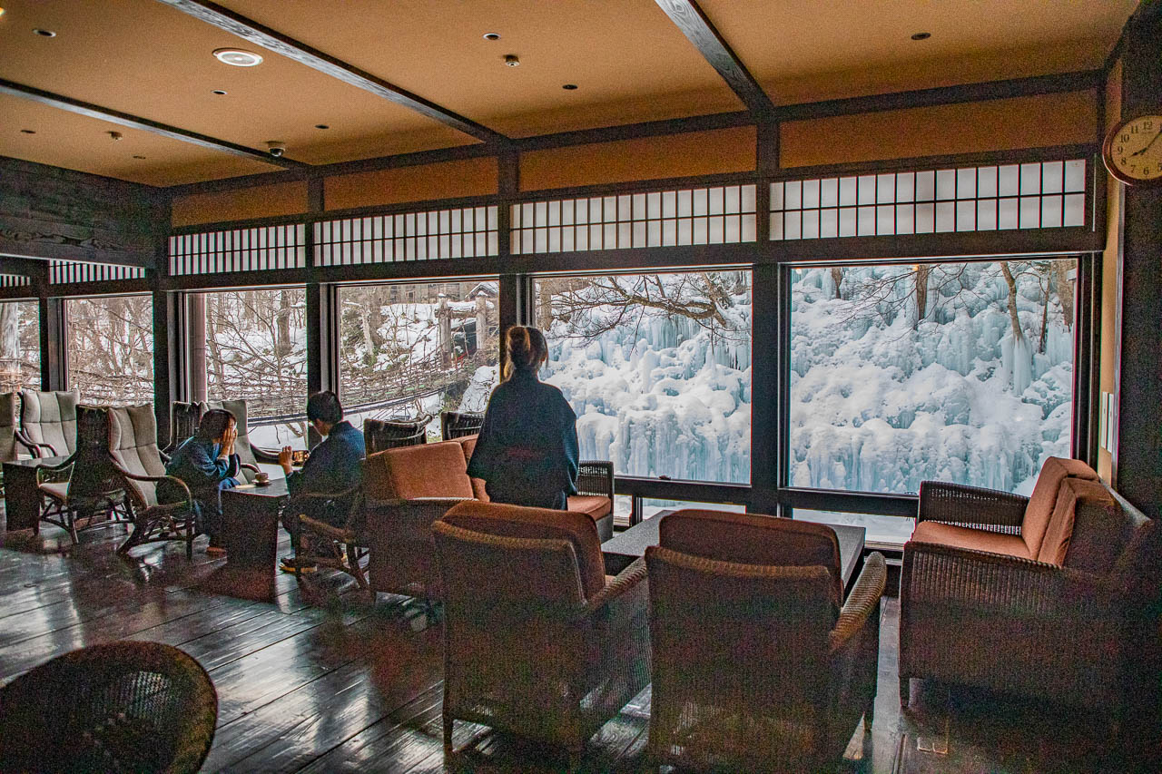 湯西川溫泉,本家伴久溫泉旅館