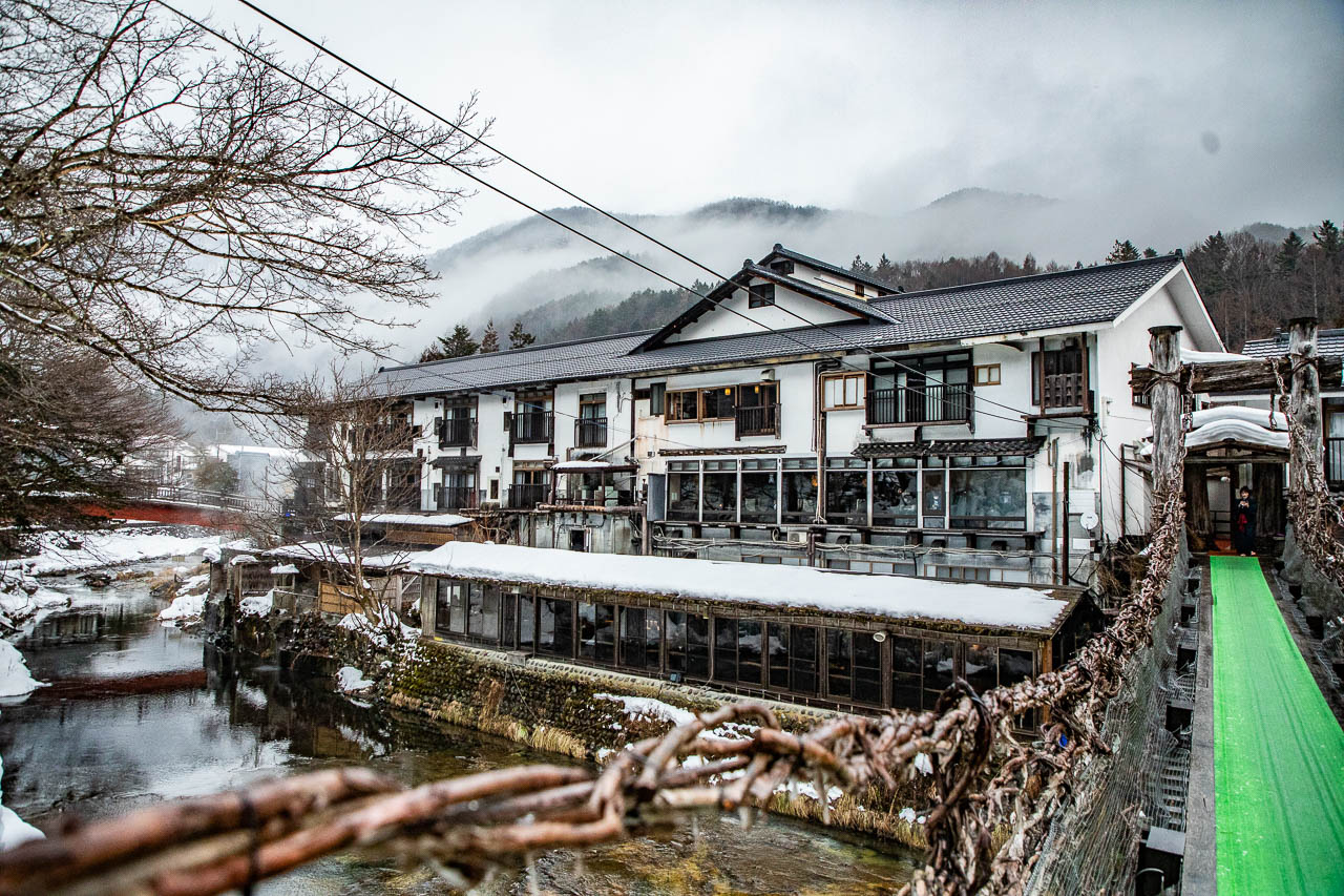 湯西川溫泉,本家伴久溫泉旅館