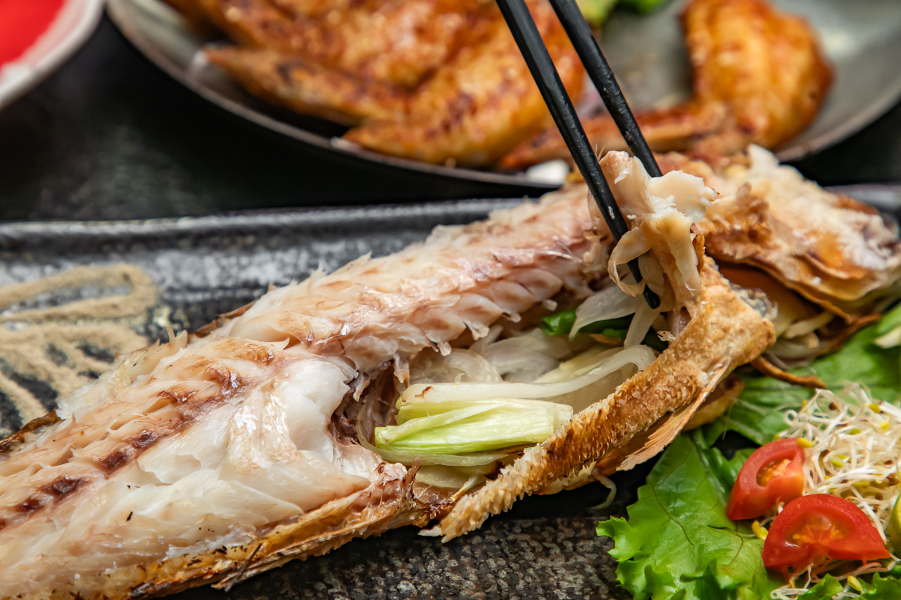 桃園宵夜,品炭焼き